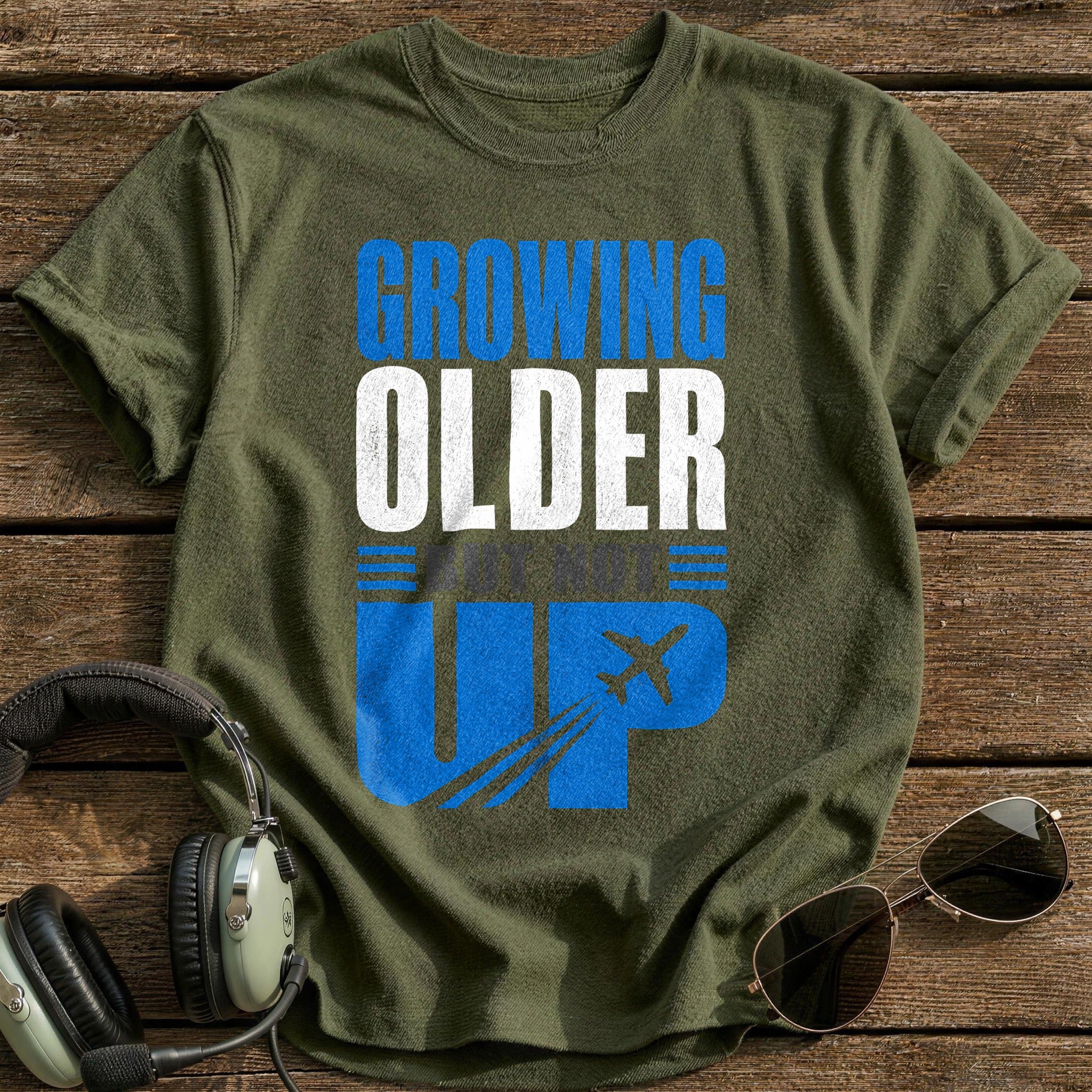 Growing Older Upward - Military Green