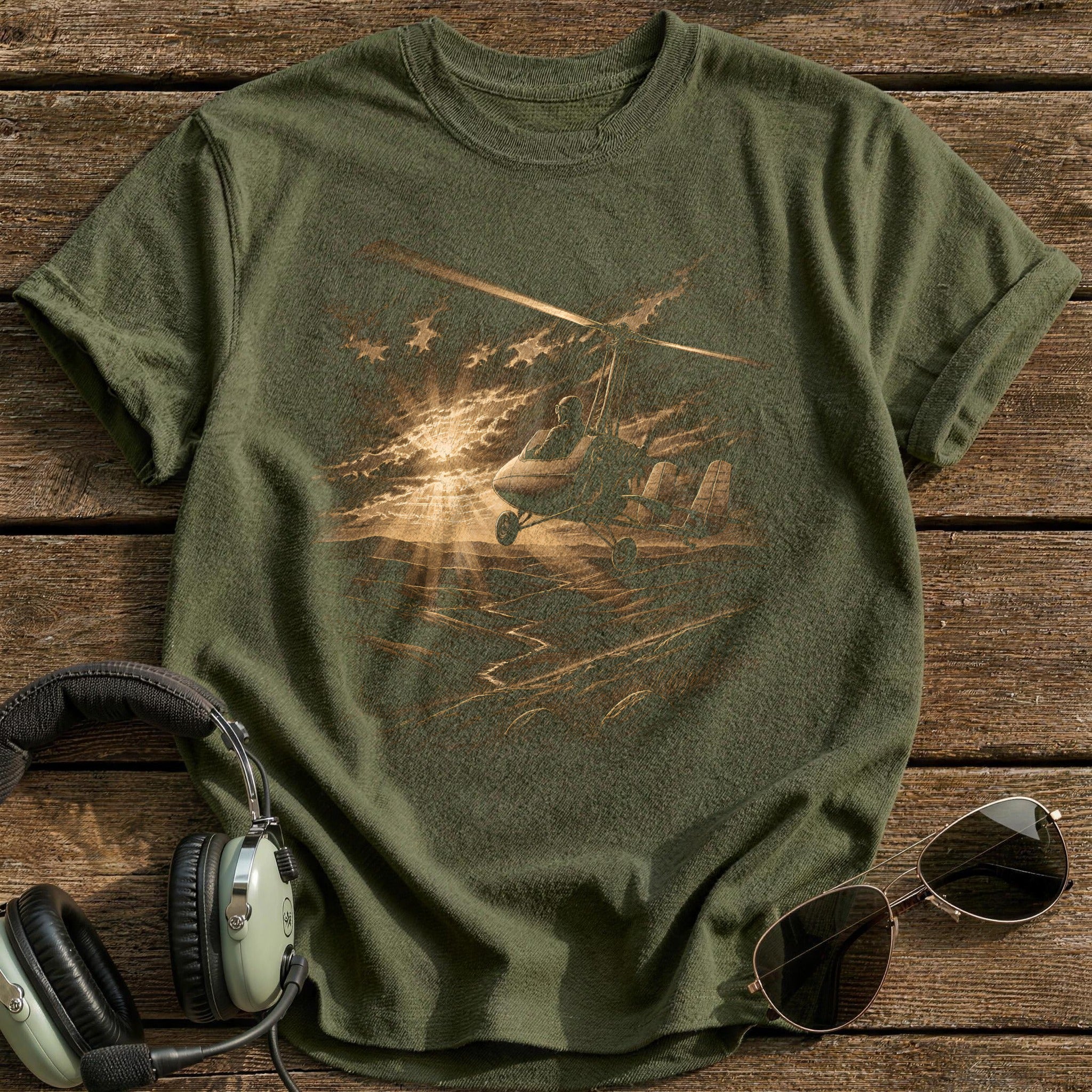 Gyrocopter Hills 48 - Military Green
