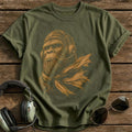 Headset Silk Scarf 48 - Military Green