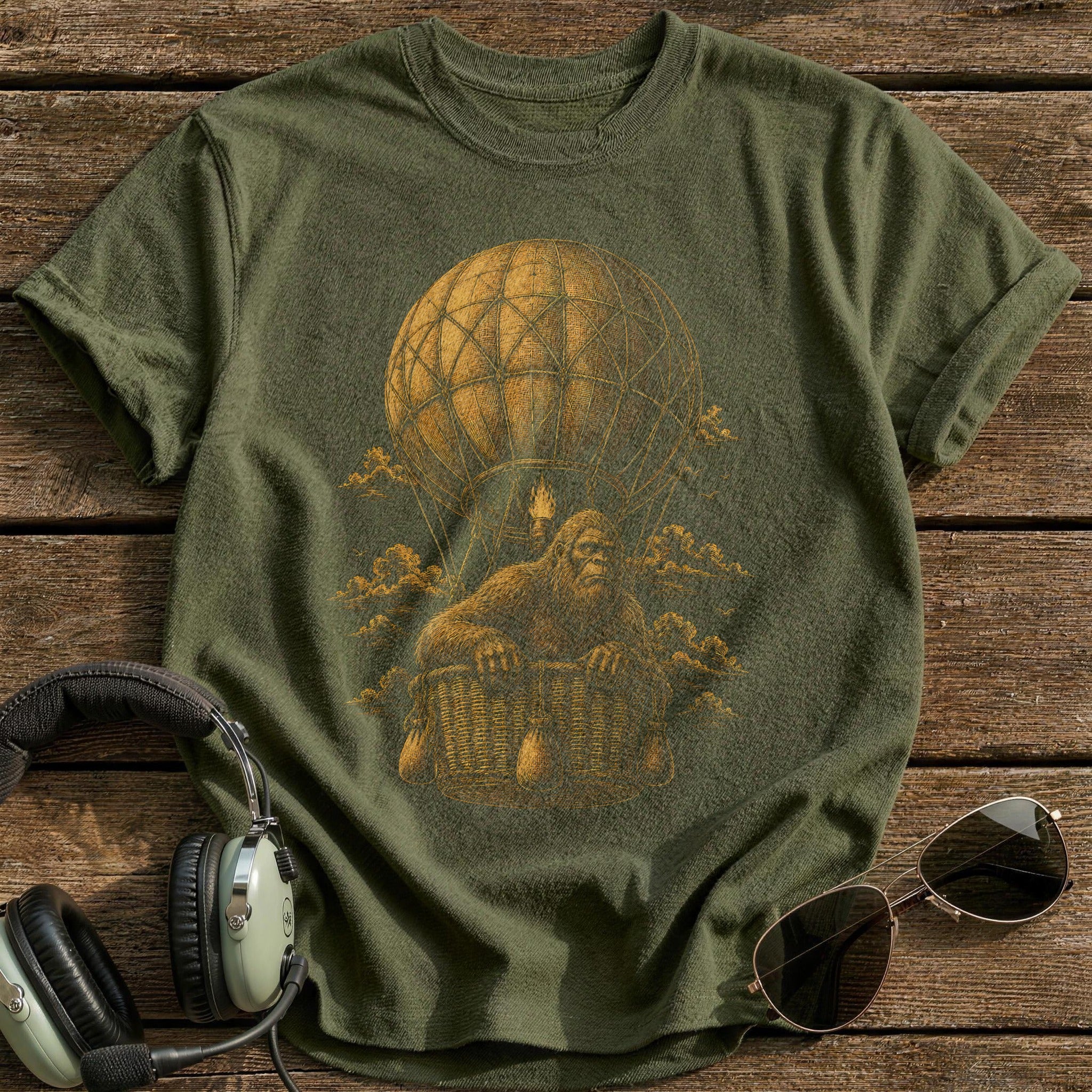 Hot Air Balloon 47 - Military Green