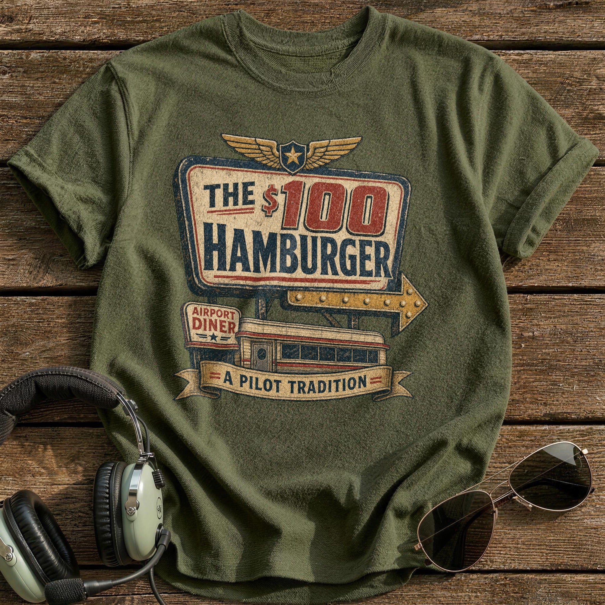 Hundred Dollar Tradition - Military Green