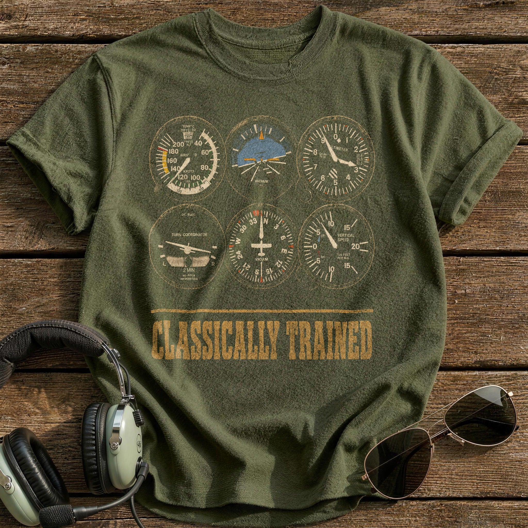 Instrument Mastery T-Shirt - Military Green