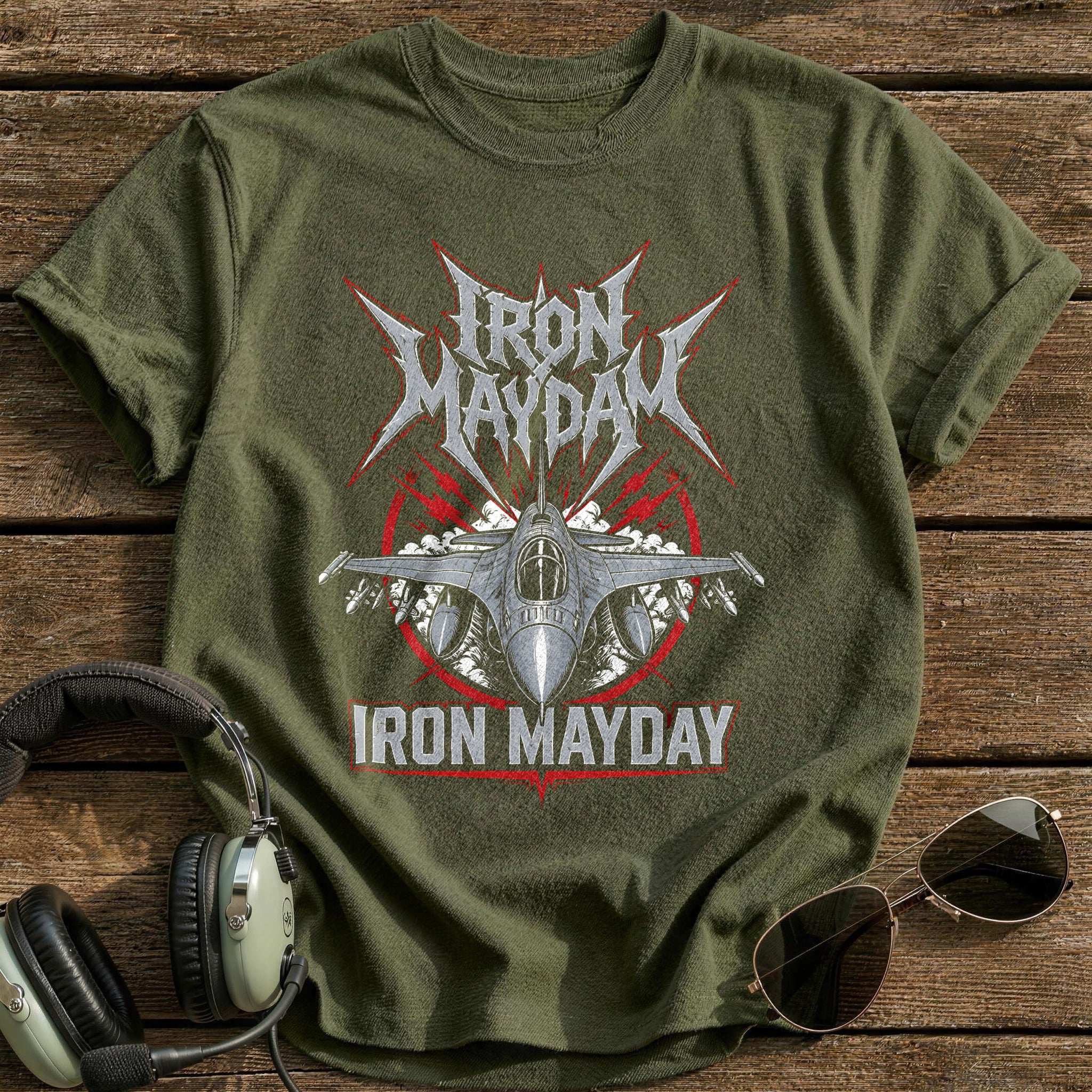 Iron Mayday T-Shirt - Military Green