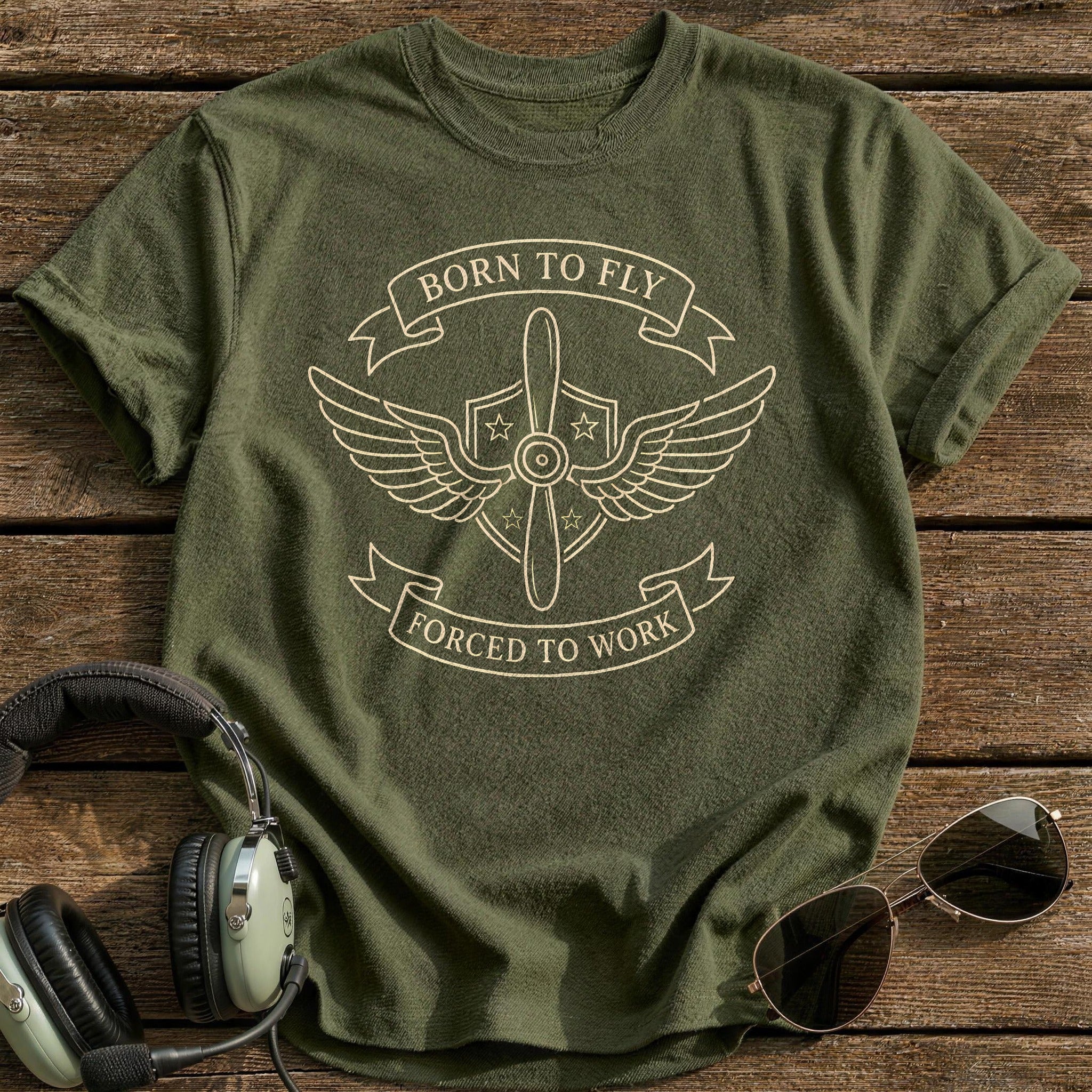 Line Art Emblem 33 - Military Green