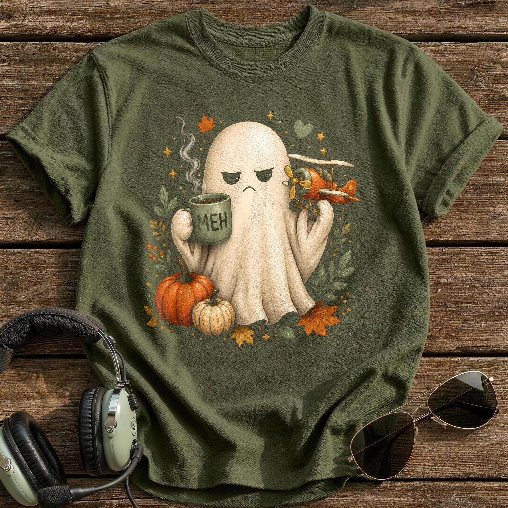 Meh Ghost Plane 26 - Military Green
