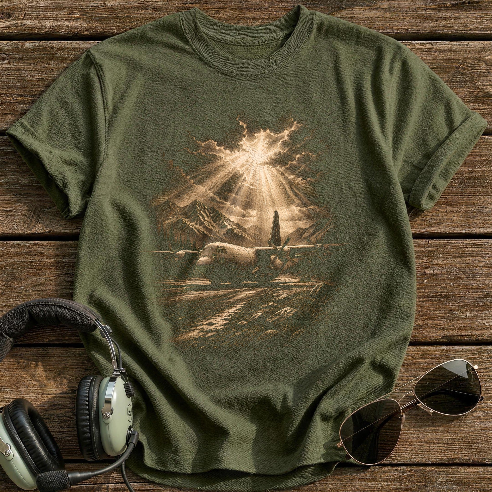 Military Cargo Plane 54 - Military Green