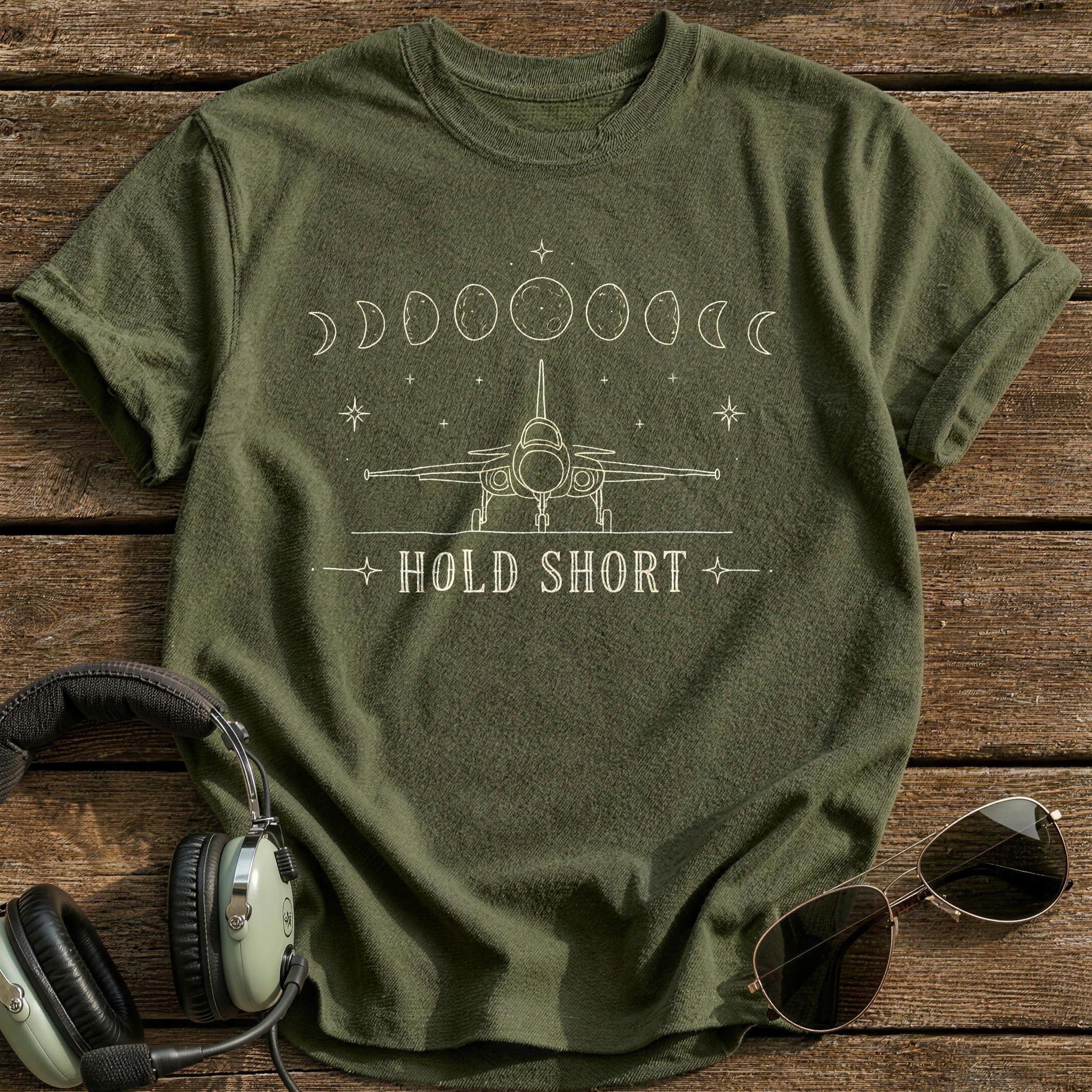 Moon Phases Hold Short 97 - Military Green