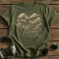 Mountain Mail Plane T-Shirt - Military Green