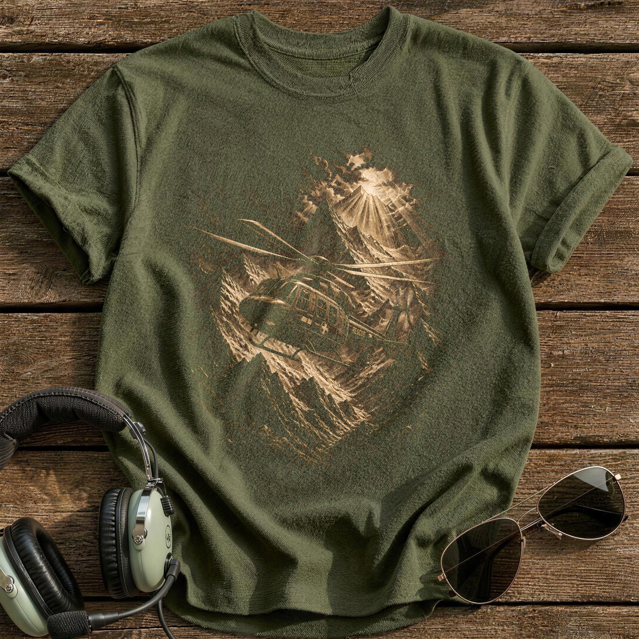 Mountain Rescue Heli 44 - Military Green