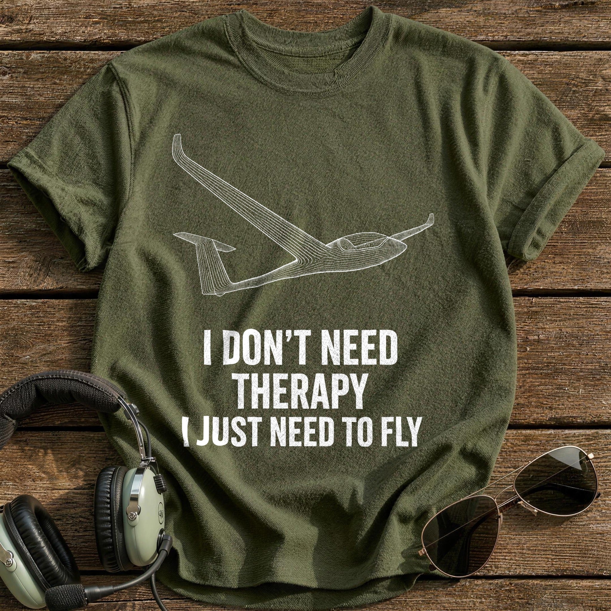 Need To Fly 98 T-Shirt - Military Green