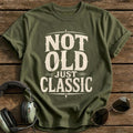 Not Old, Just Classic - Military Green