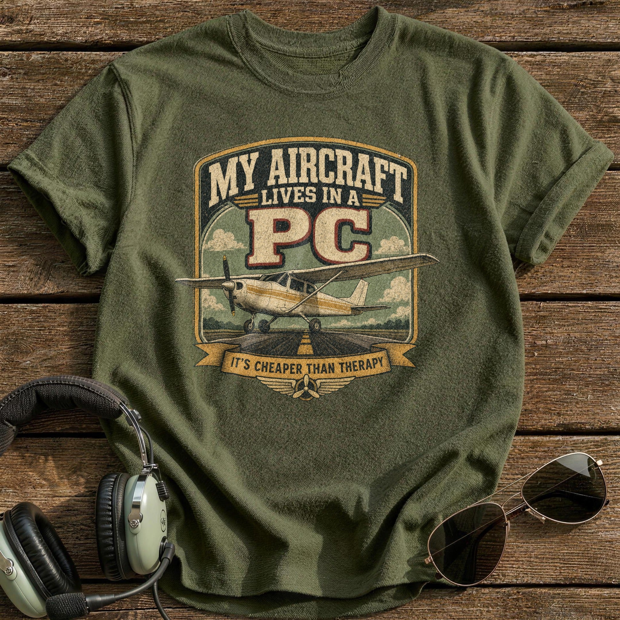 Pc Hangar Life - Military Green