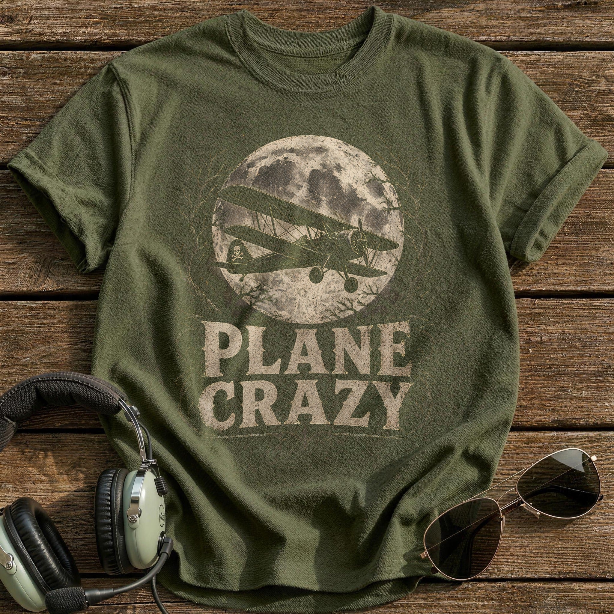 Plane Obsessed - Military Green