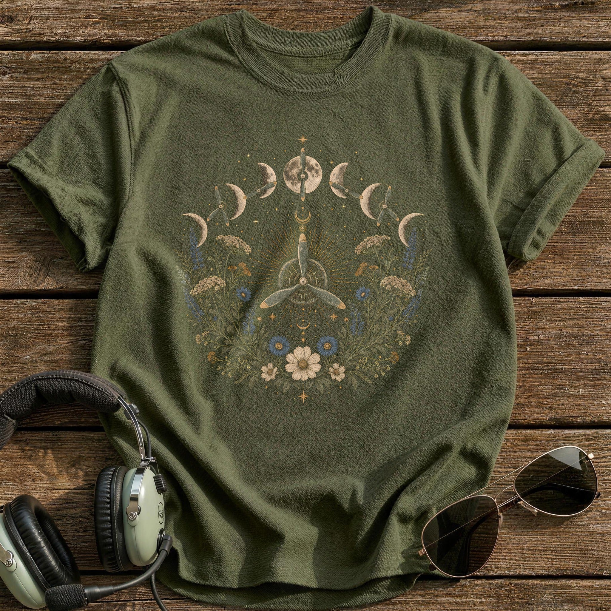 Propeller Moon Botanica - Military Green