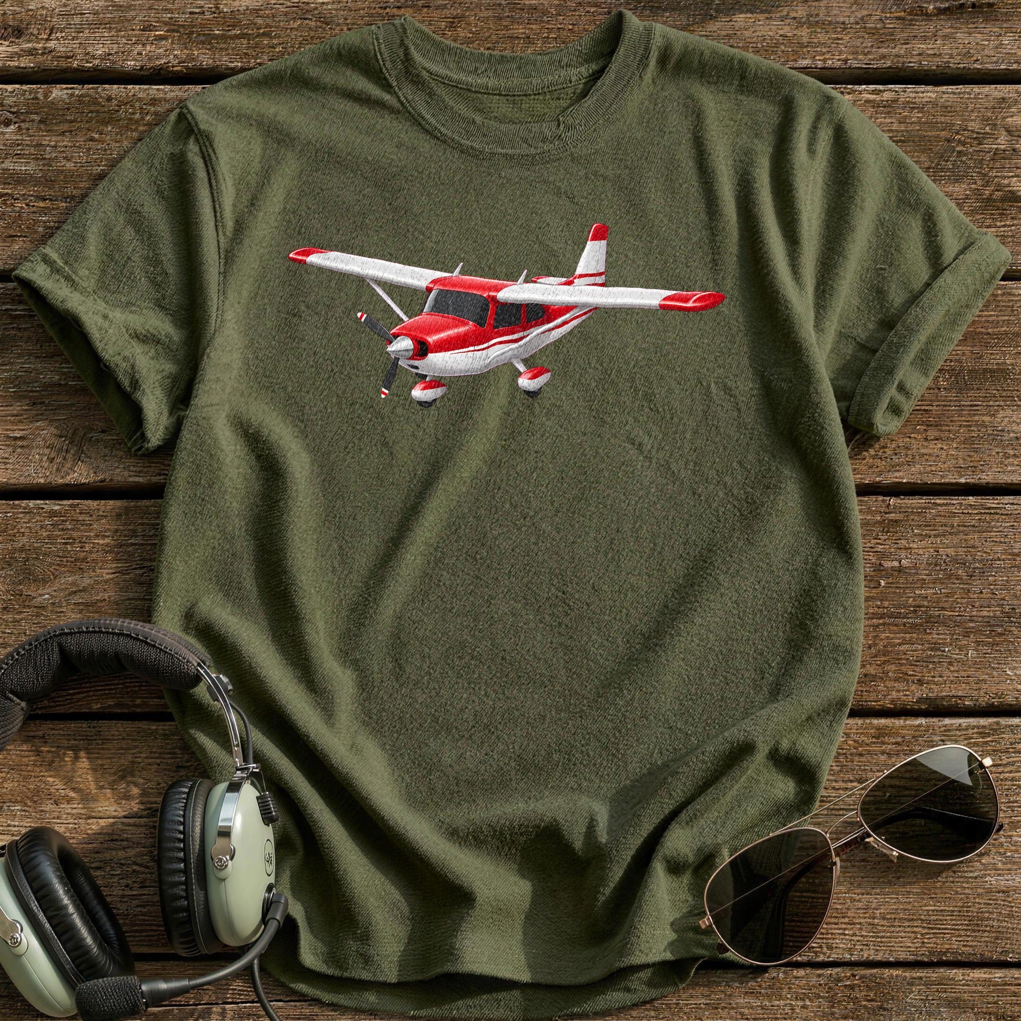 Propplane 48 T-Shirt - Military Green
