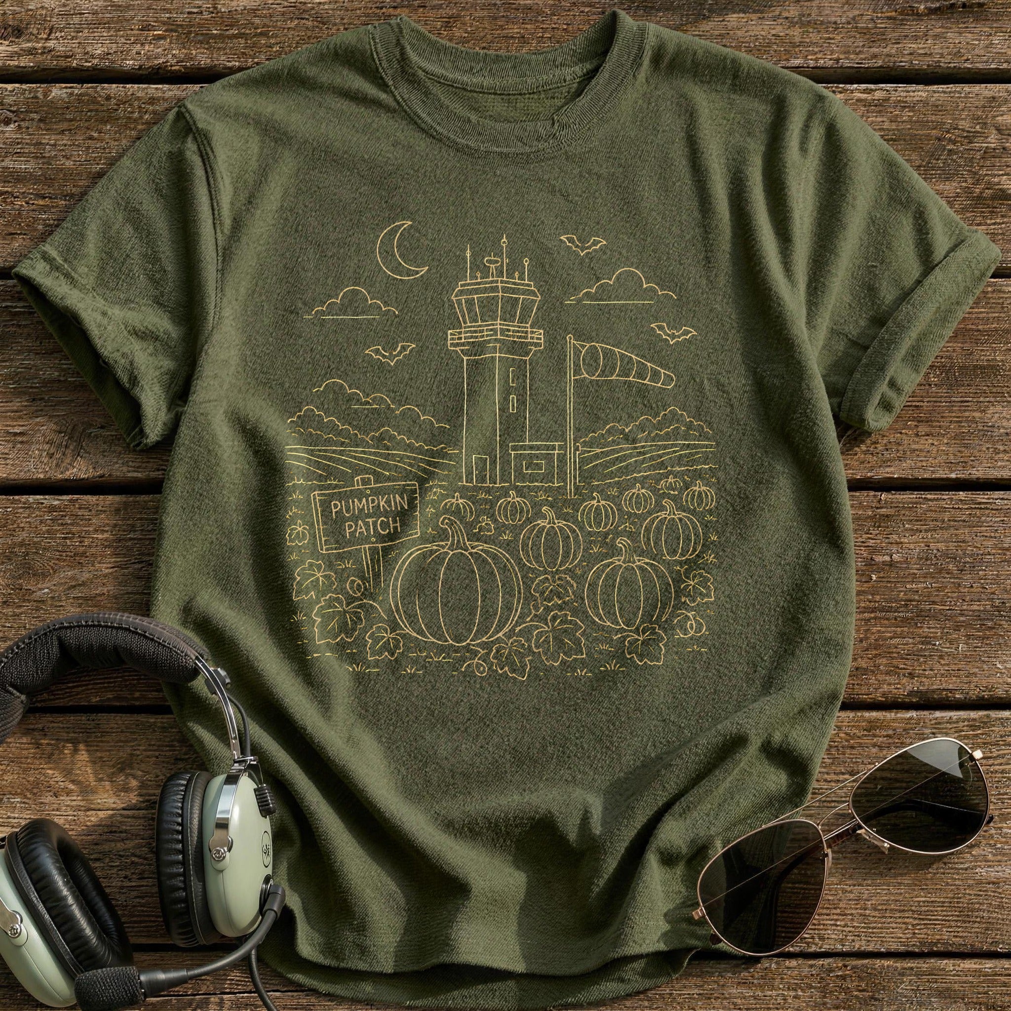 Pumpkin Patch Tower 33 - Military Green