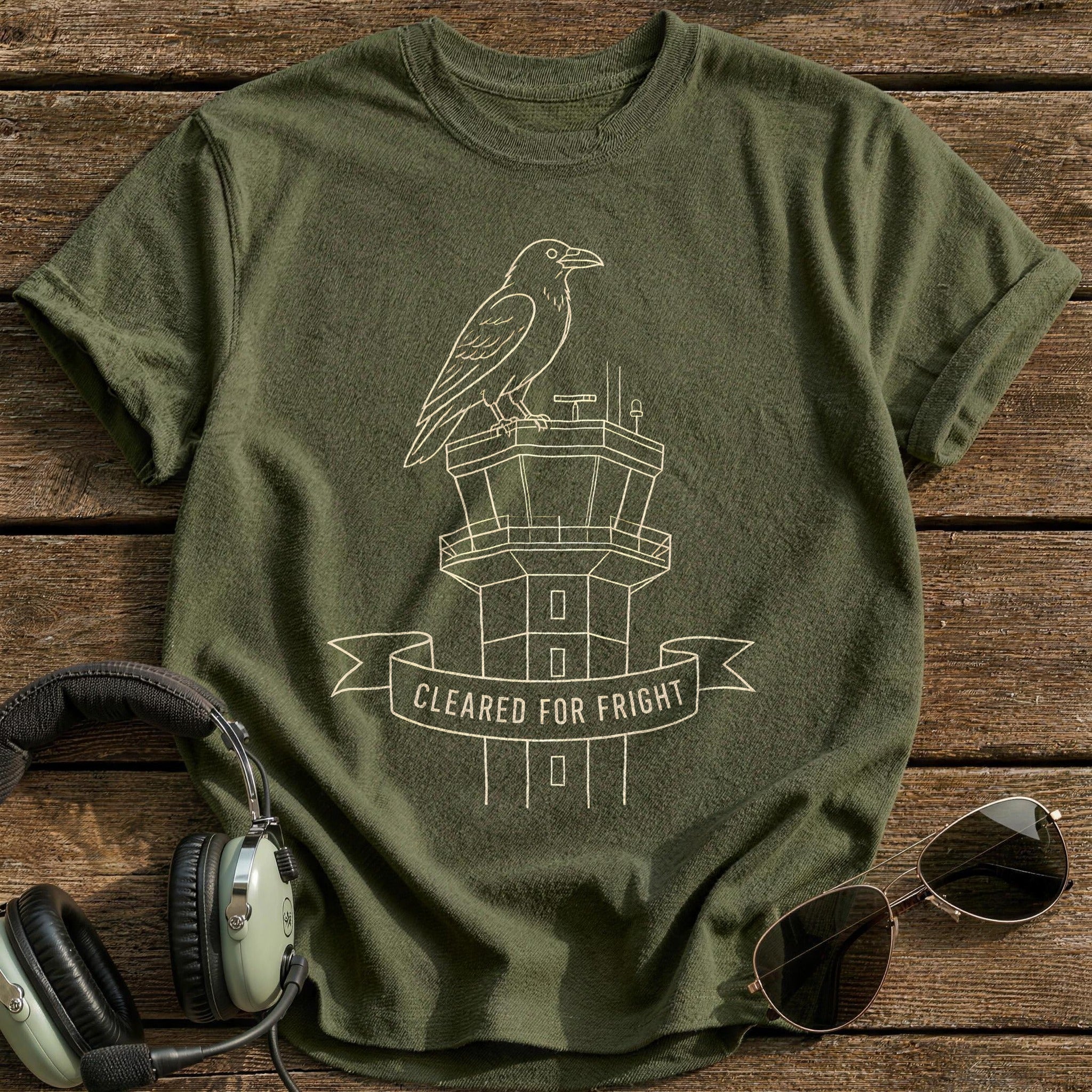 Raven Tower Cleared Fright 27 - Military Green