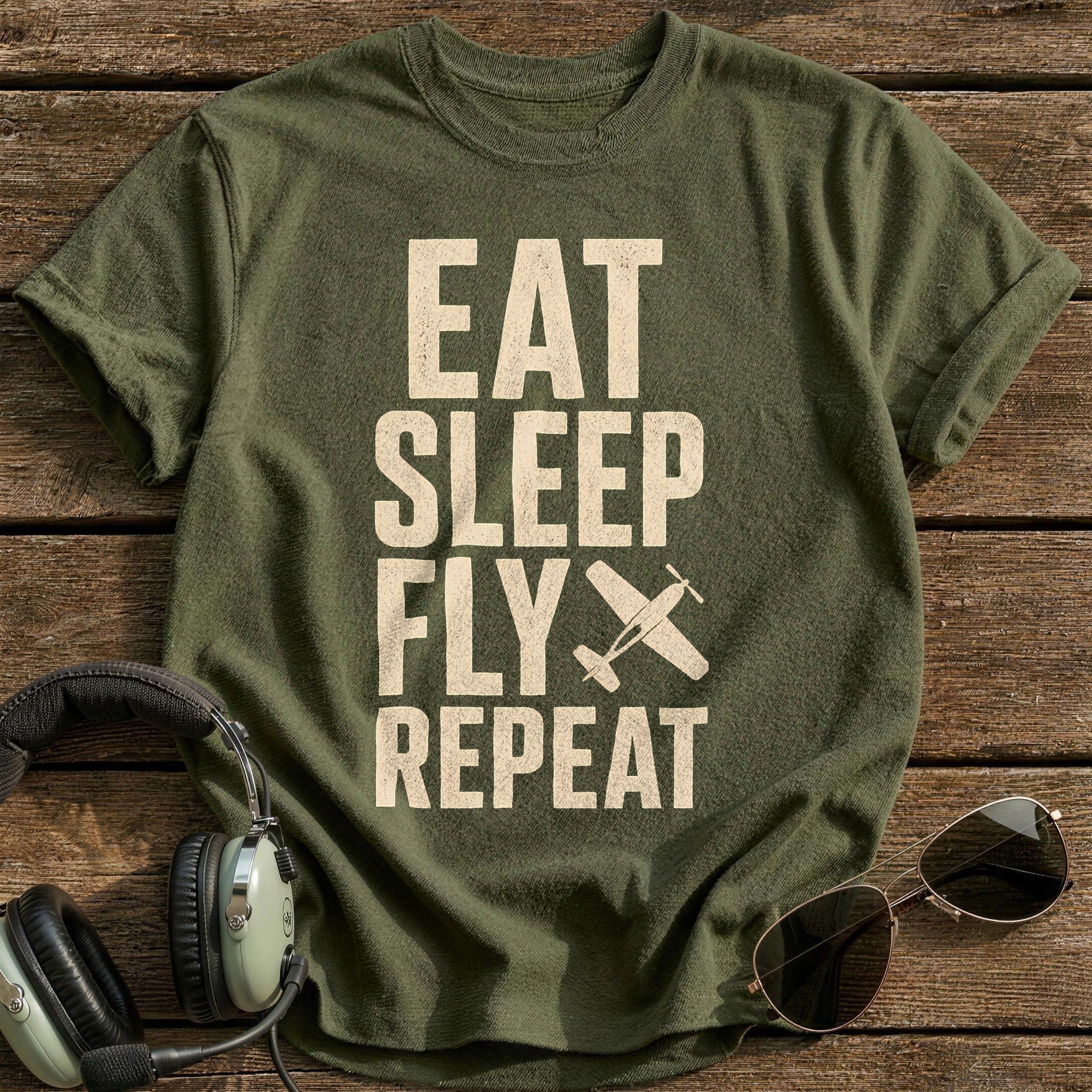 Repeat Cycle Airborne - Military Green