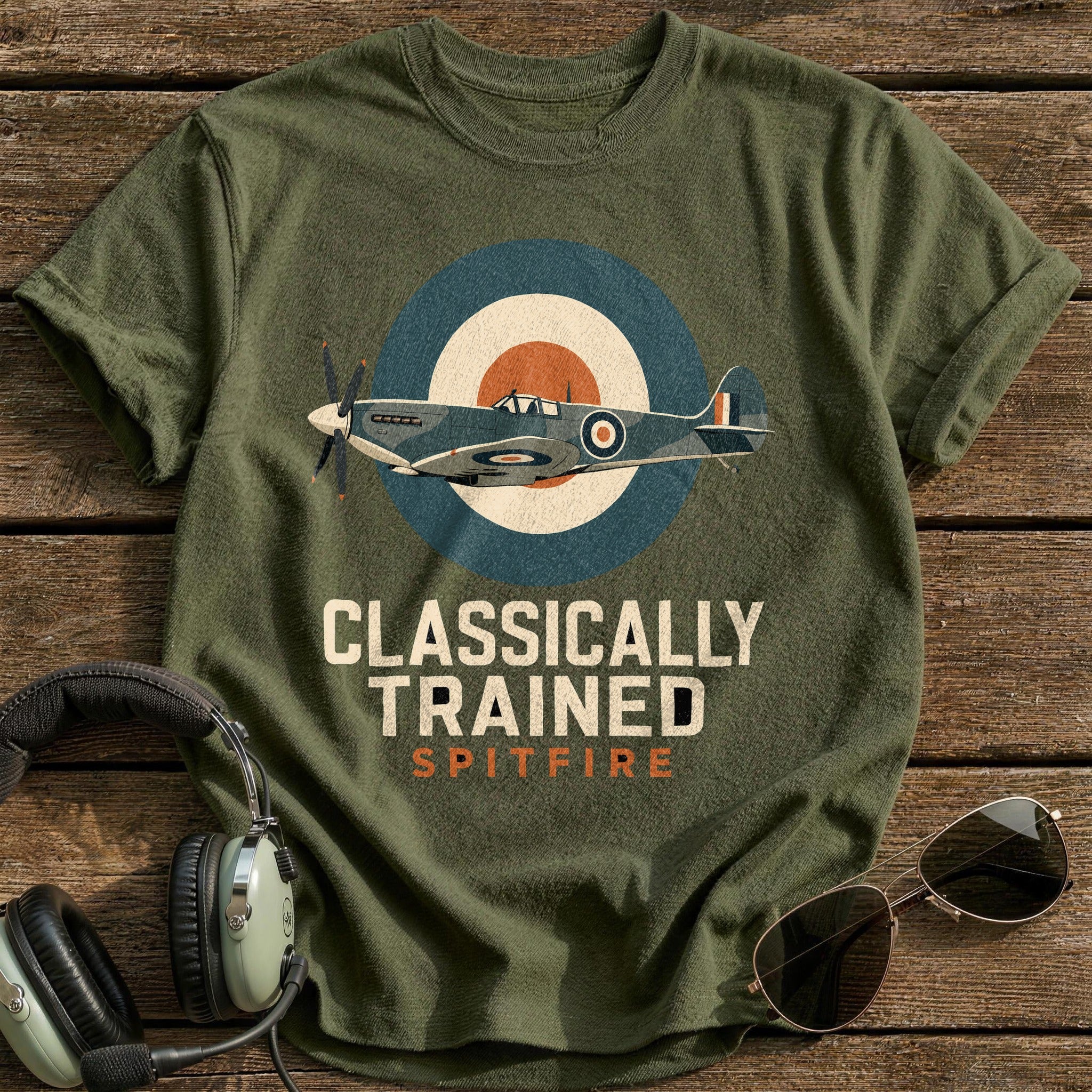 Roundel Legend T-Shirt - Military Green