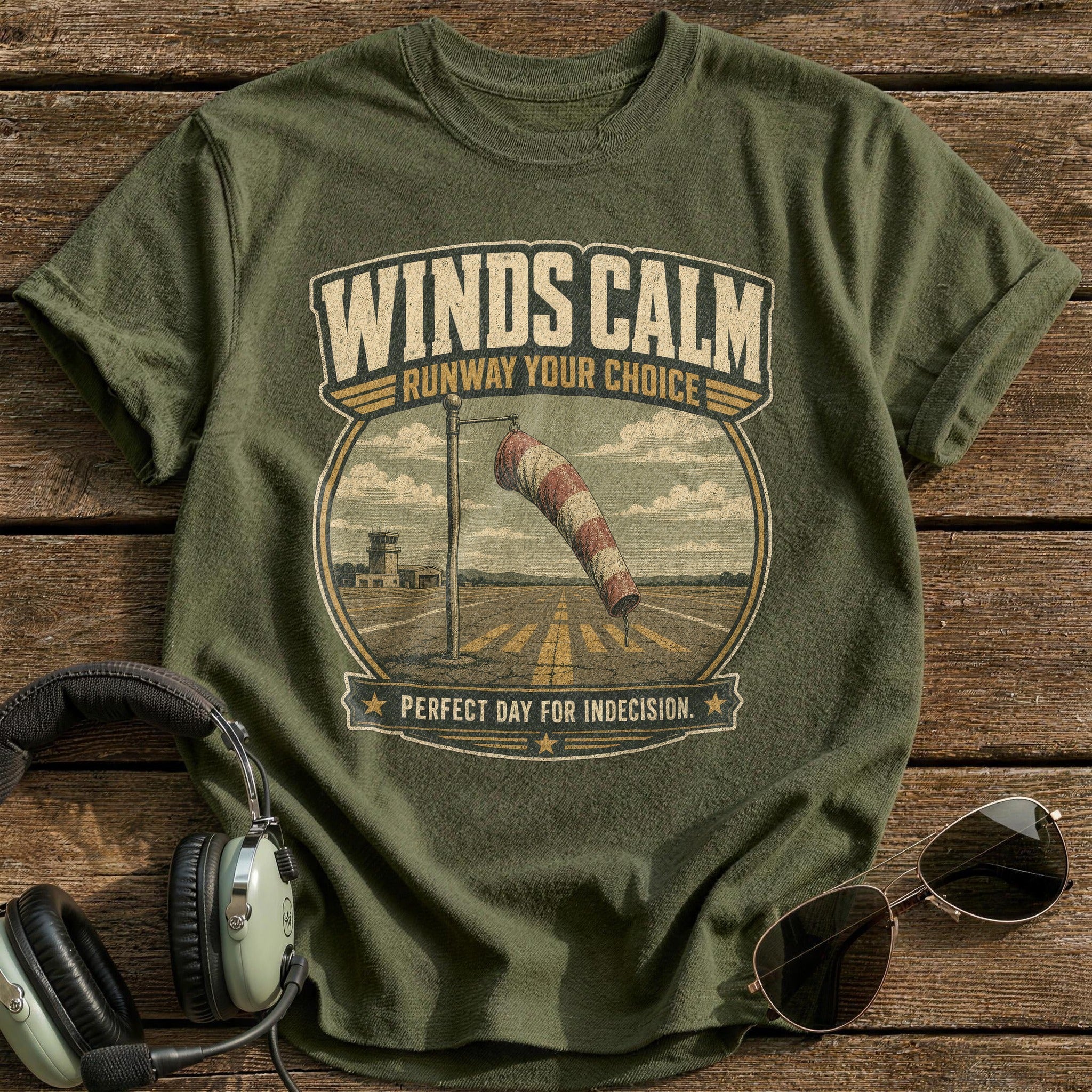 Runway Your Choice T-Shirt - Military Green