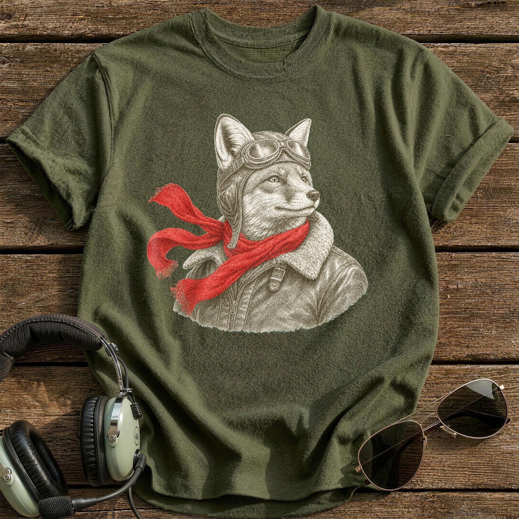 Scarlet Sortie - Military Green
