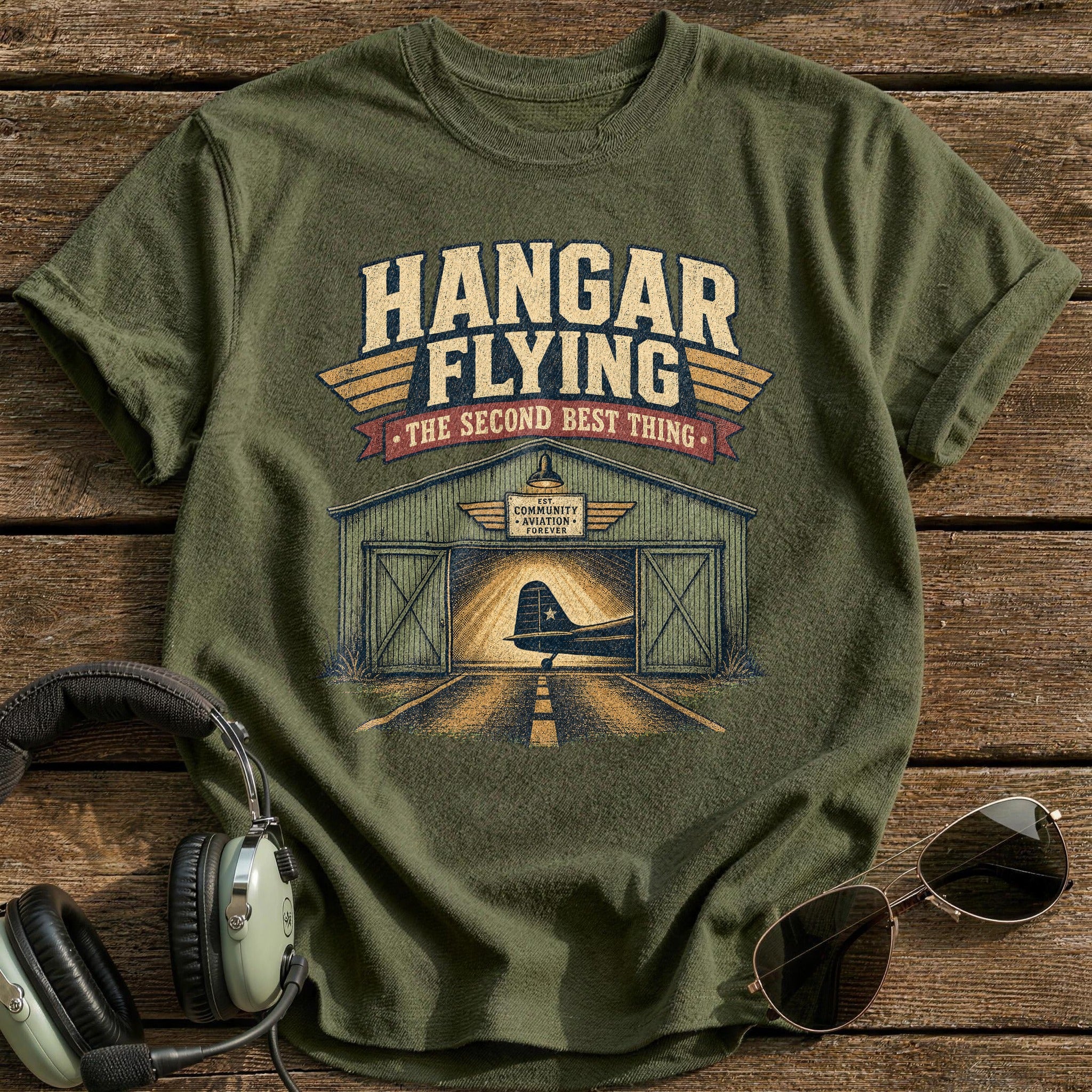 Second Best Thing T-Shirt - Military Green
