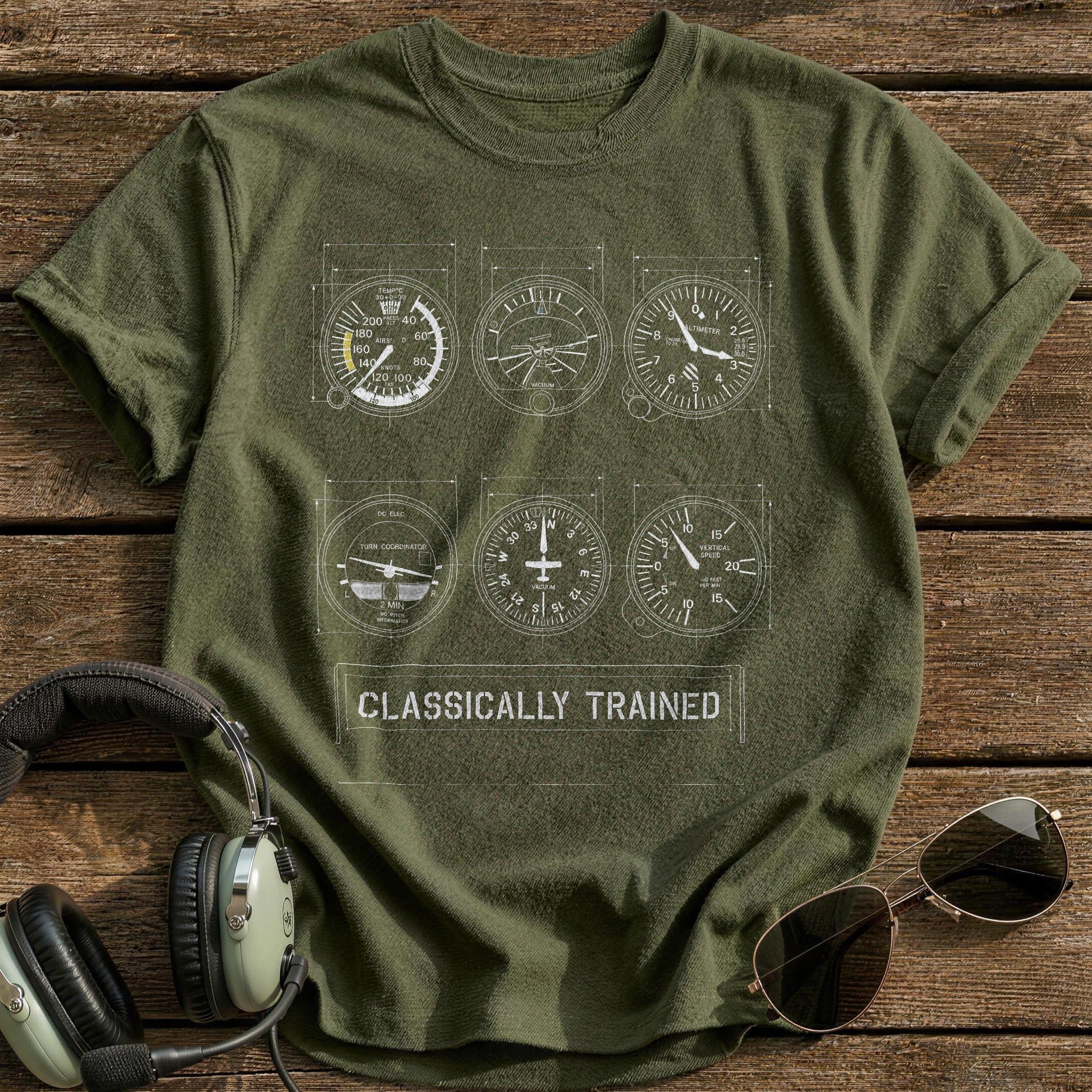 Six Pack Mastery T-Shirt - Military Green
