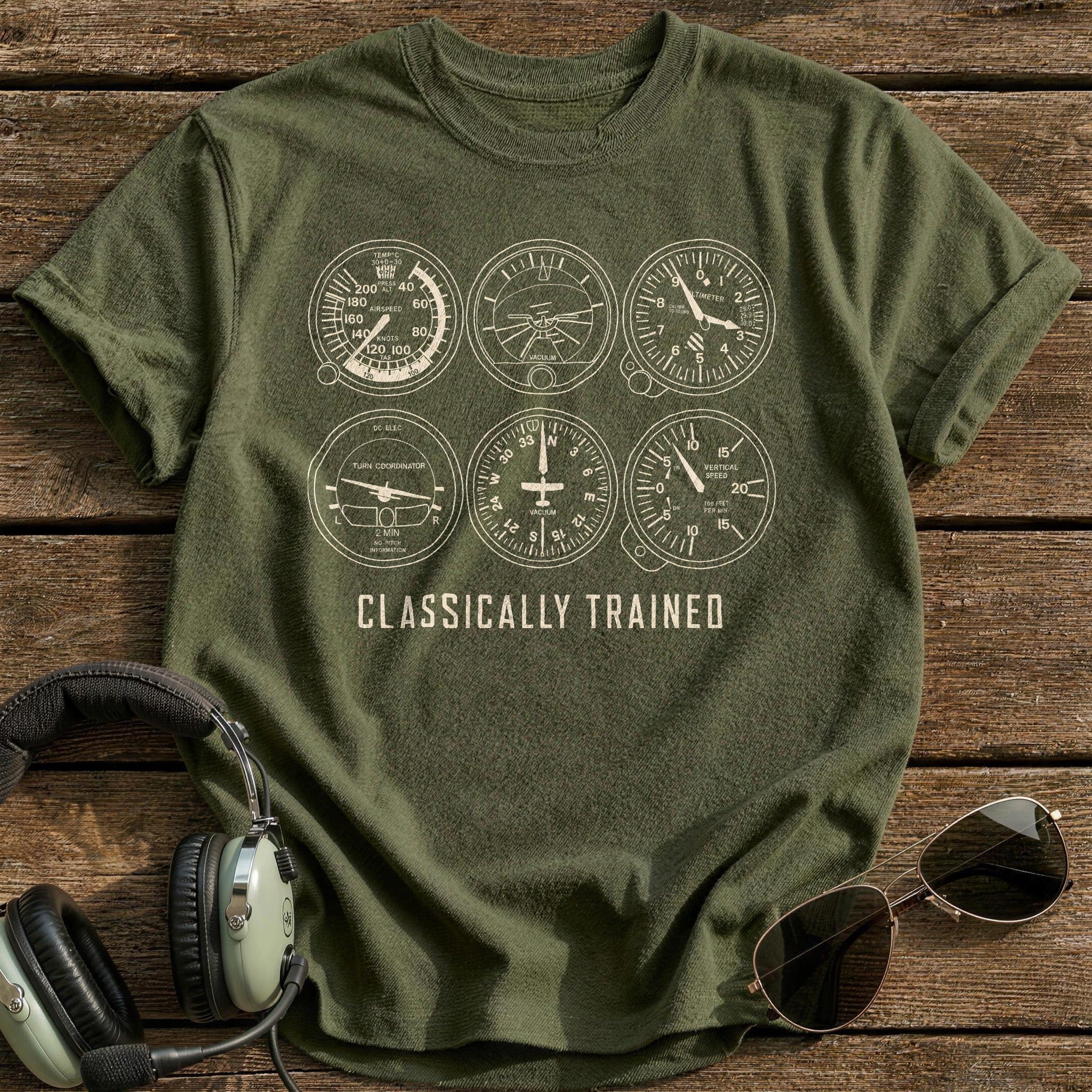 Six Pack Ready T-Shirt - Military Green