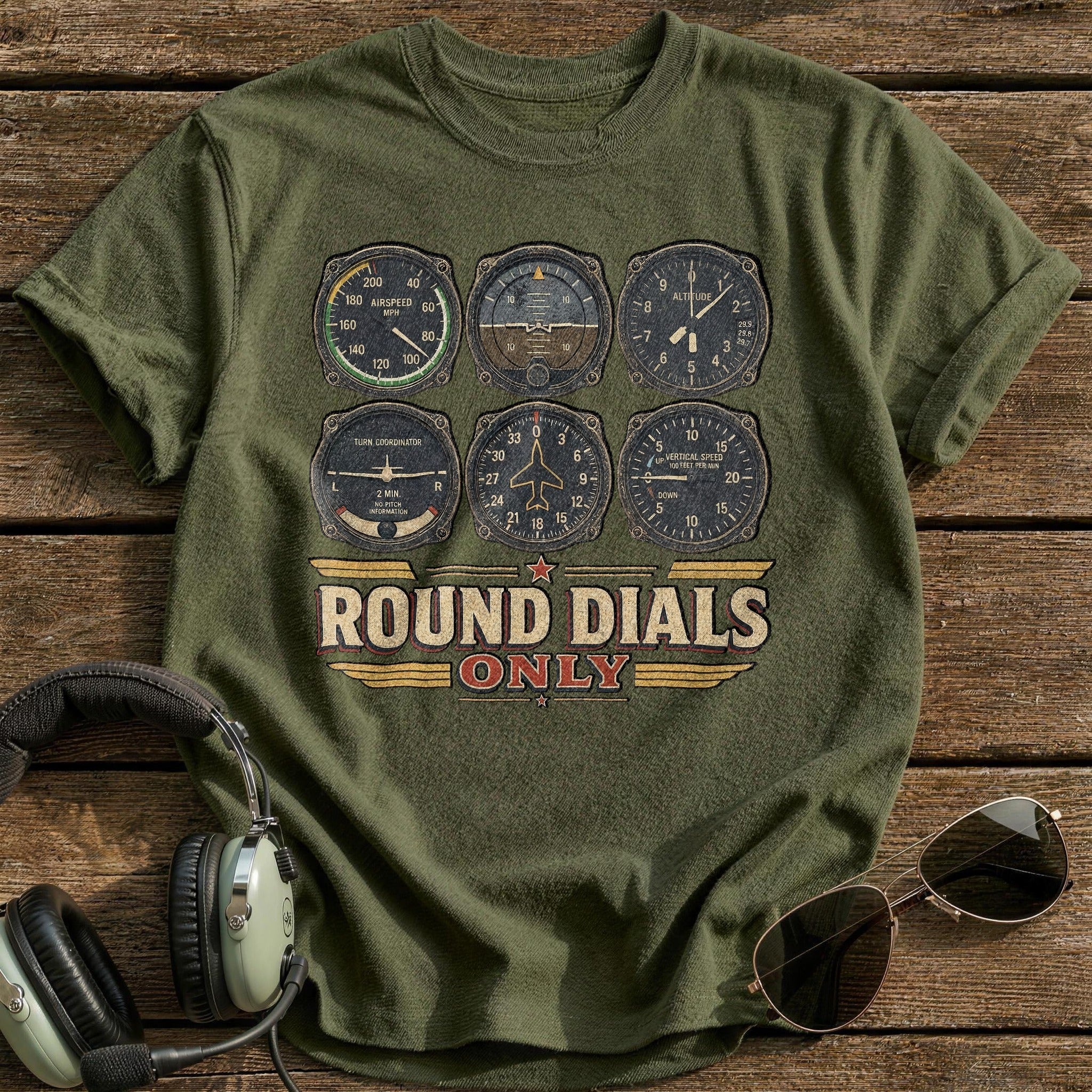 Six Pack Savior T-Shirt - Military Green