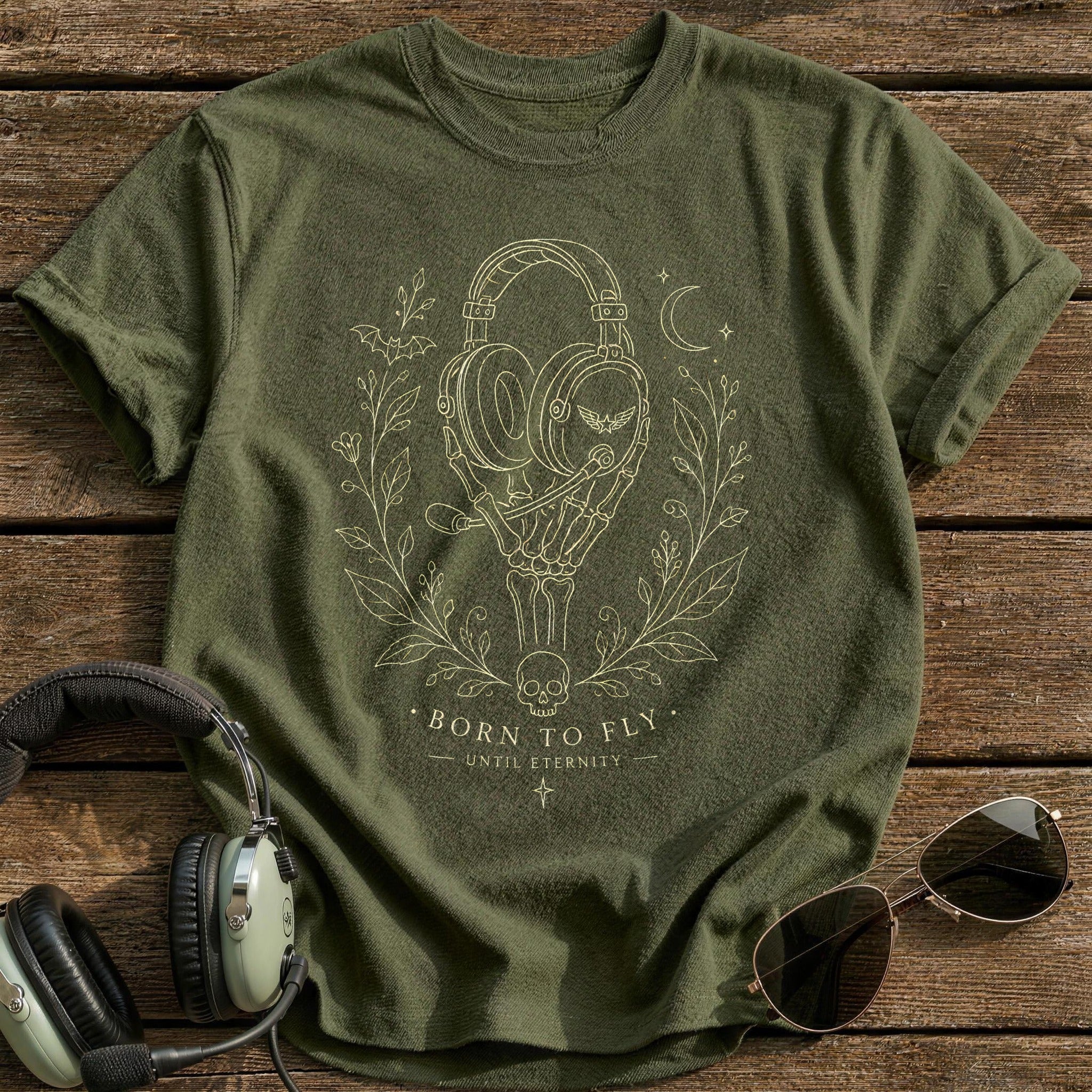 Skeleton Hand Headset 30 - Military Green