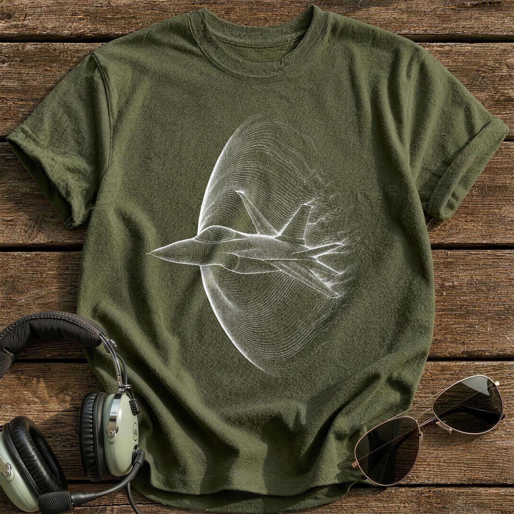 Sound Barrier 88 T-Shirt - Military Green