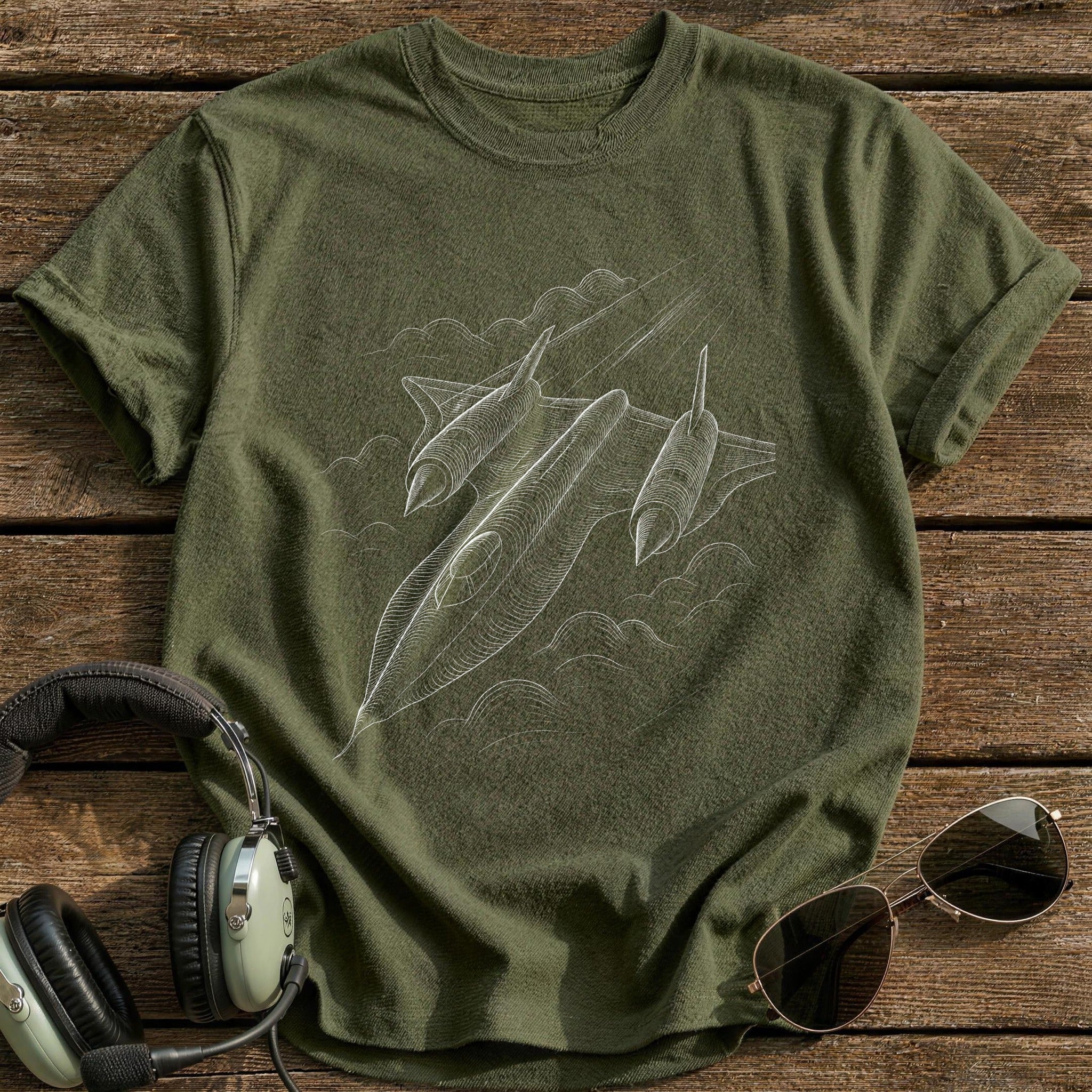 Spy Jet 30 T-Shirt - Military Green