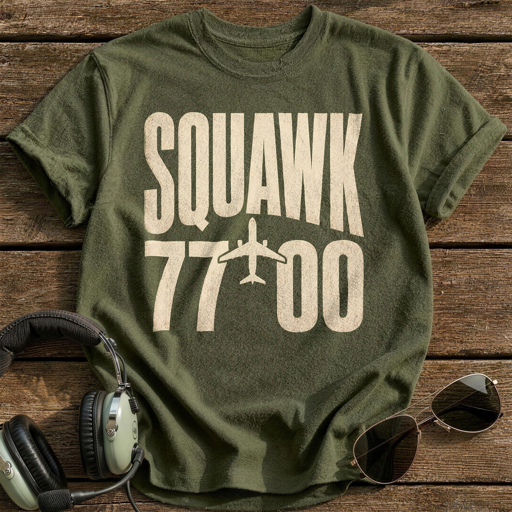 Squawk Emergency - Military Green