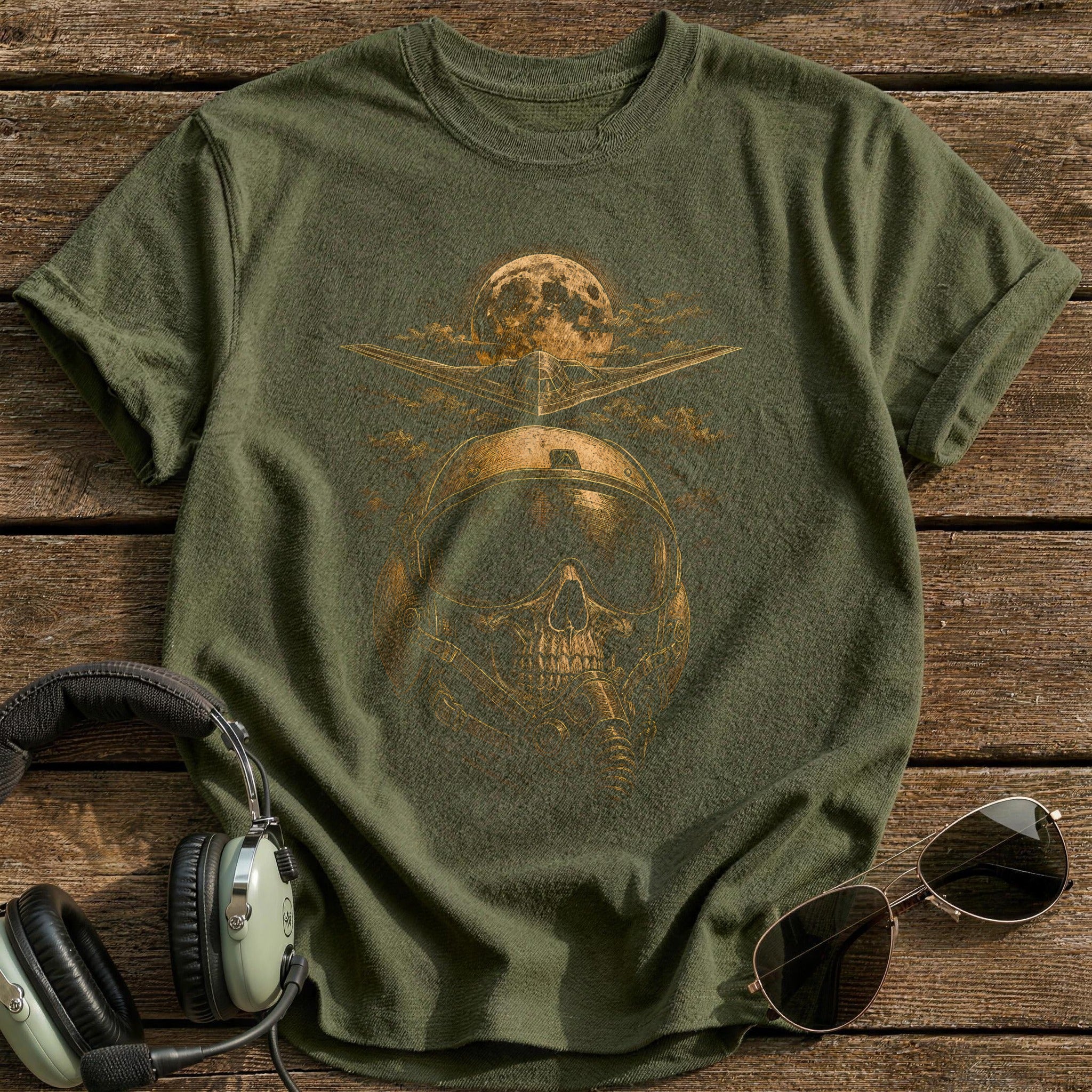 Stealth Moon 14 T-Shirt - Military Green