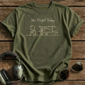 Stickman Biplane No Flight Today 17 - Military Green
