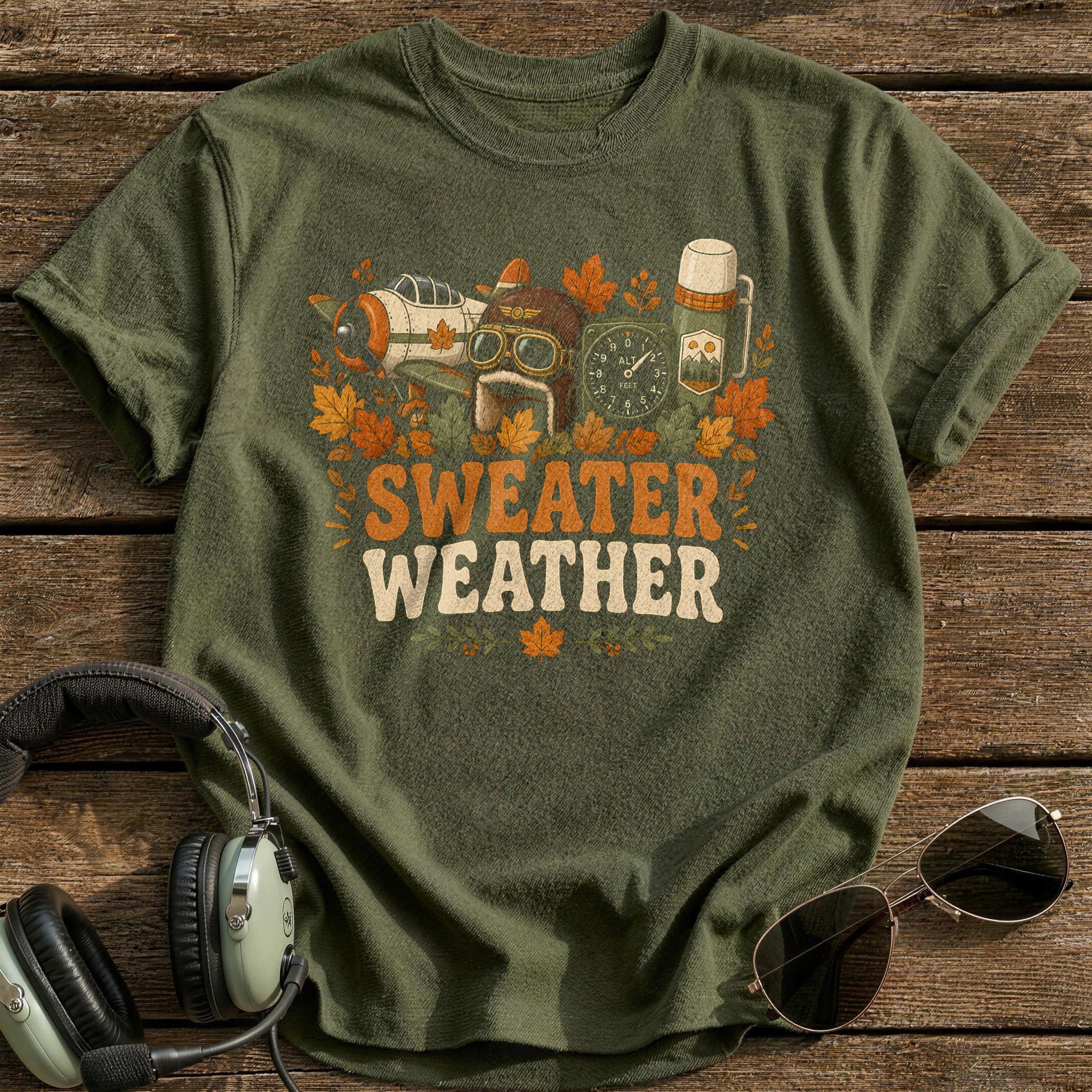 Sweater Weather 23 - Military Green