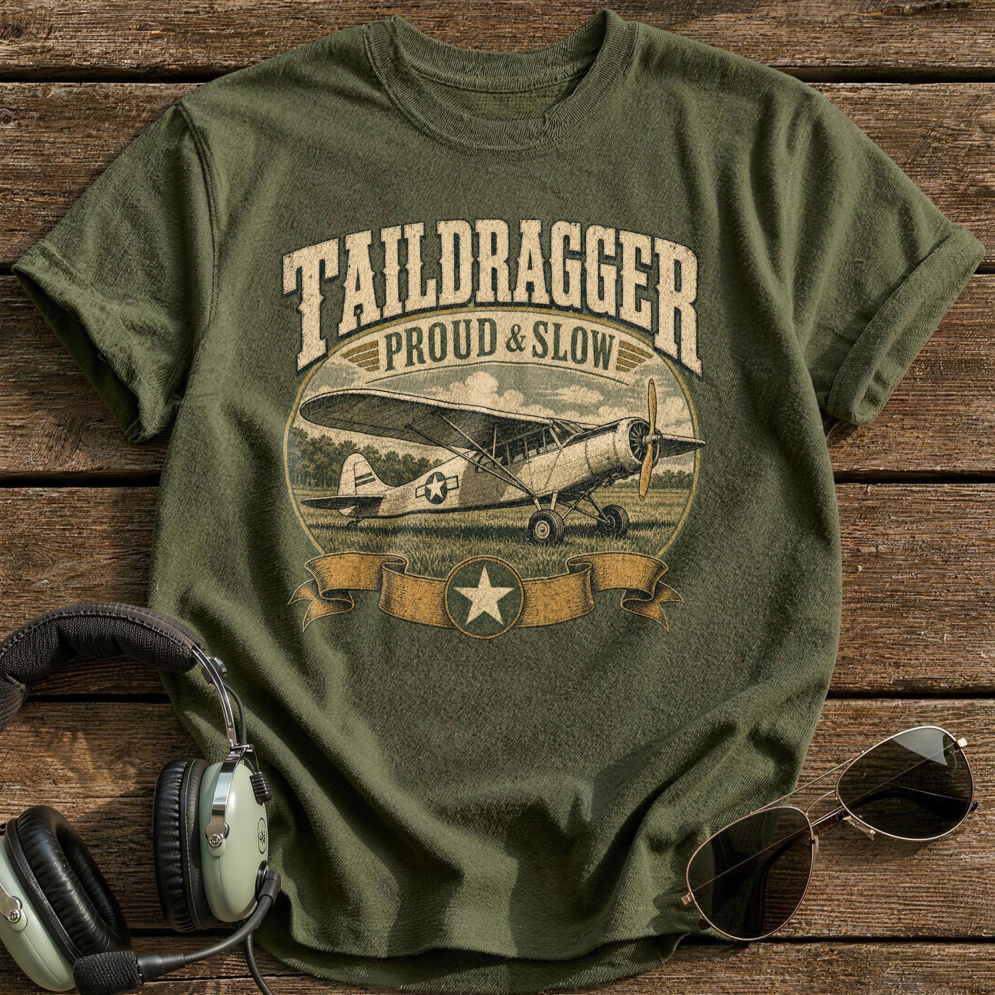 Taildragger Gospel - Military Green