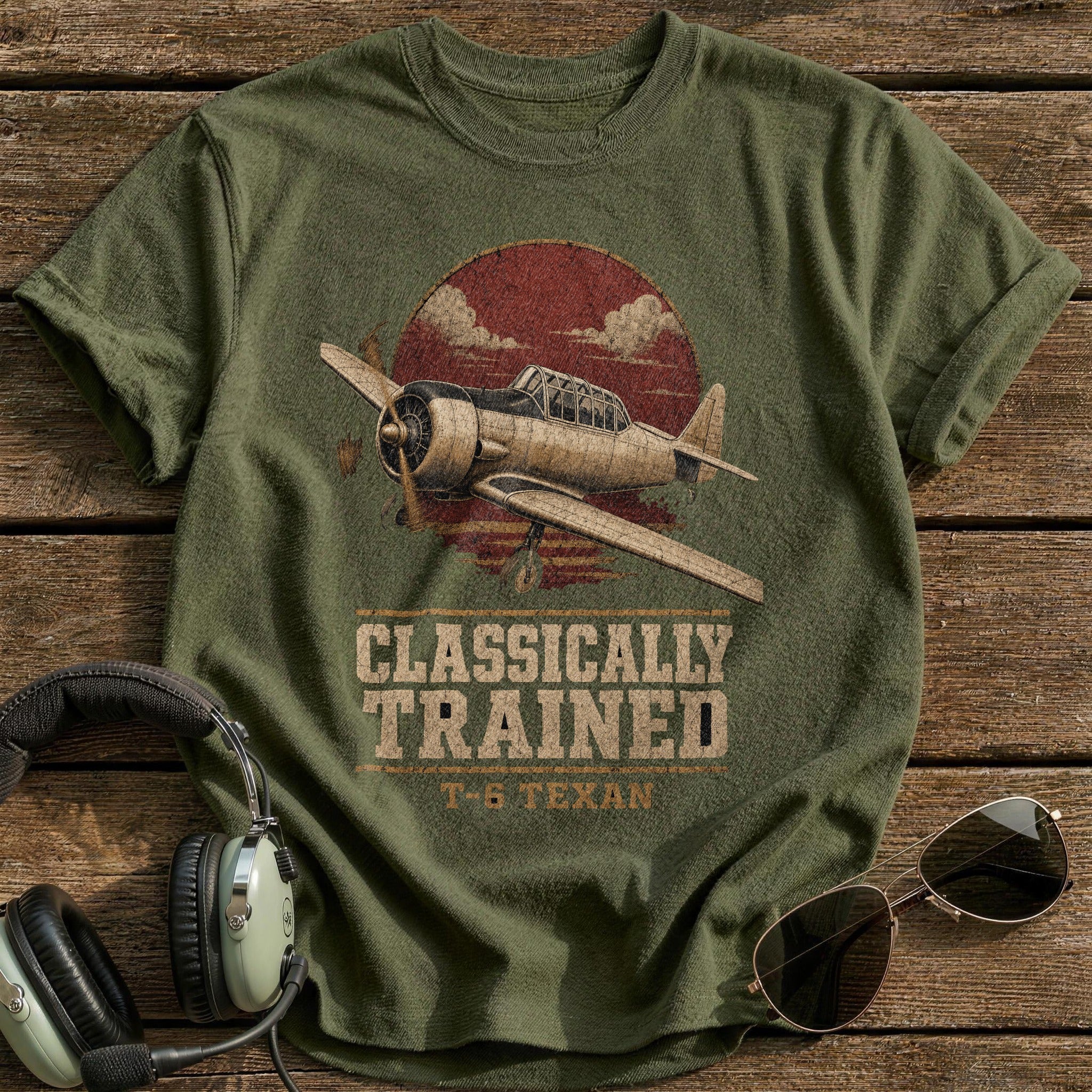 Texan Tradition T-Shirt - Military Green