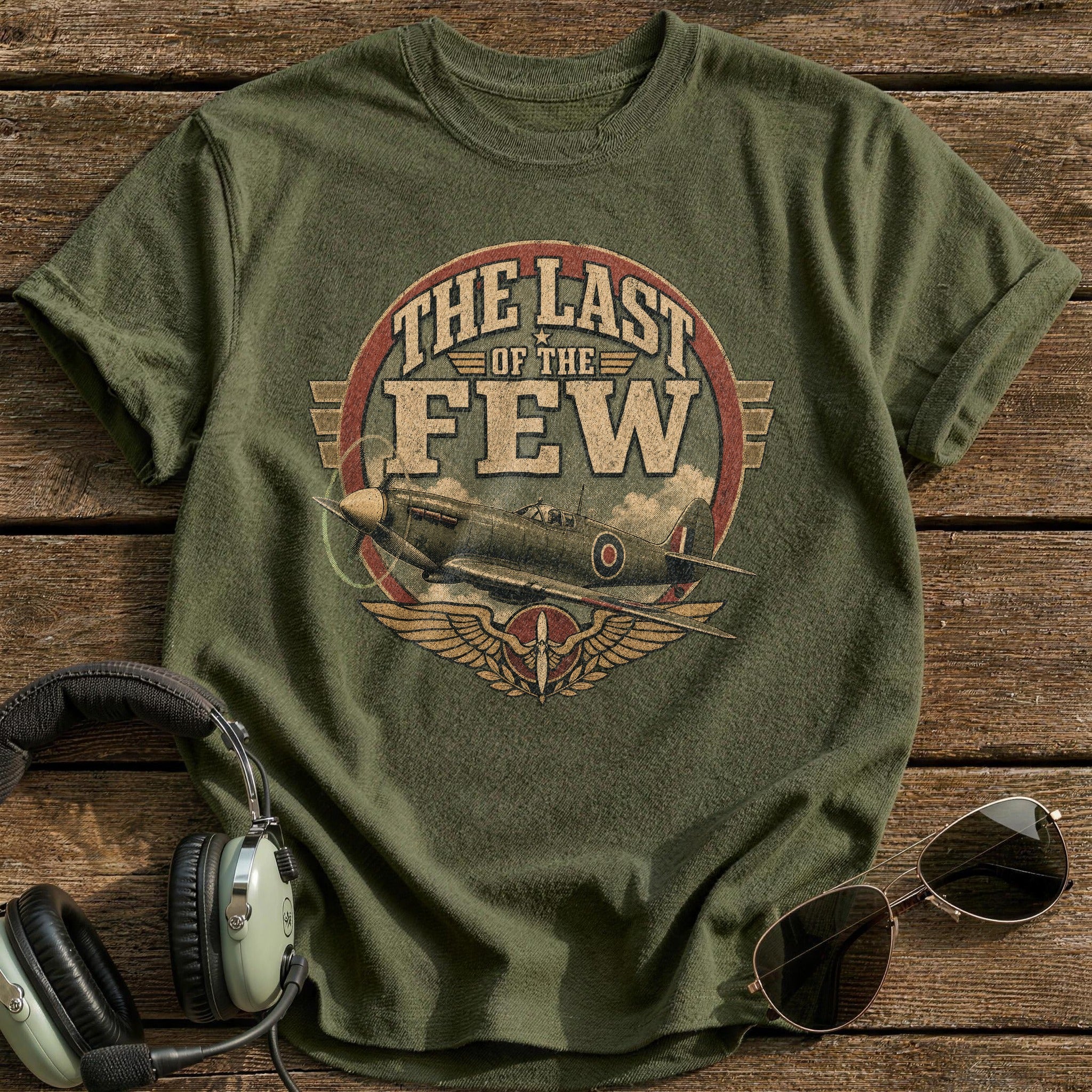 The Few Remain T-Shirt - Military Green