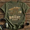 The Wright Stuff T-Shirt - Military Green