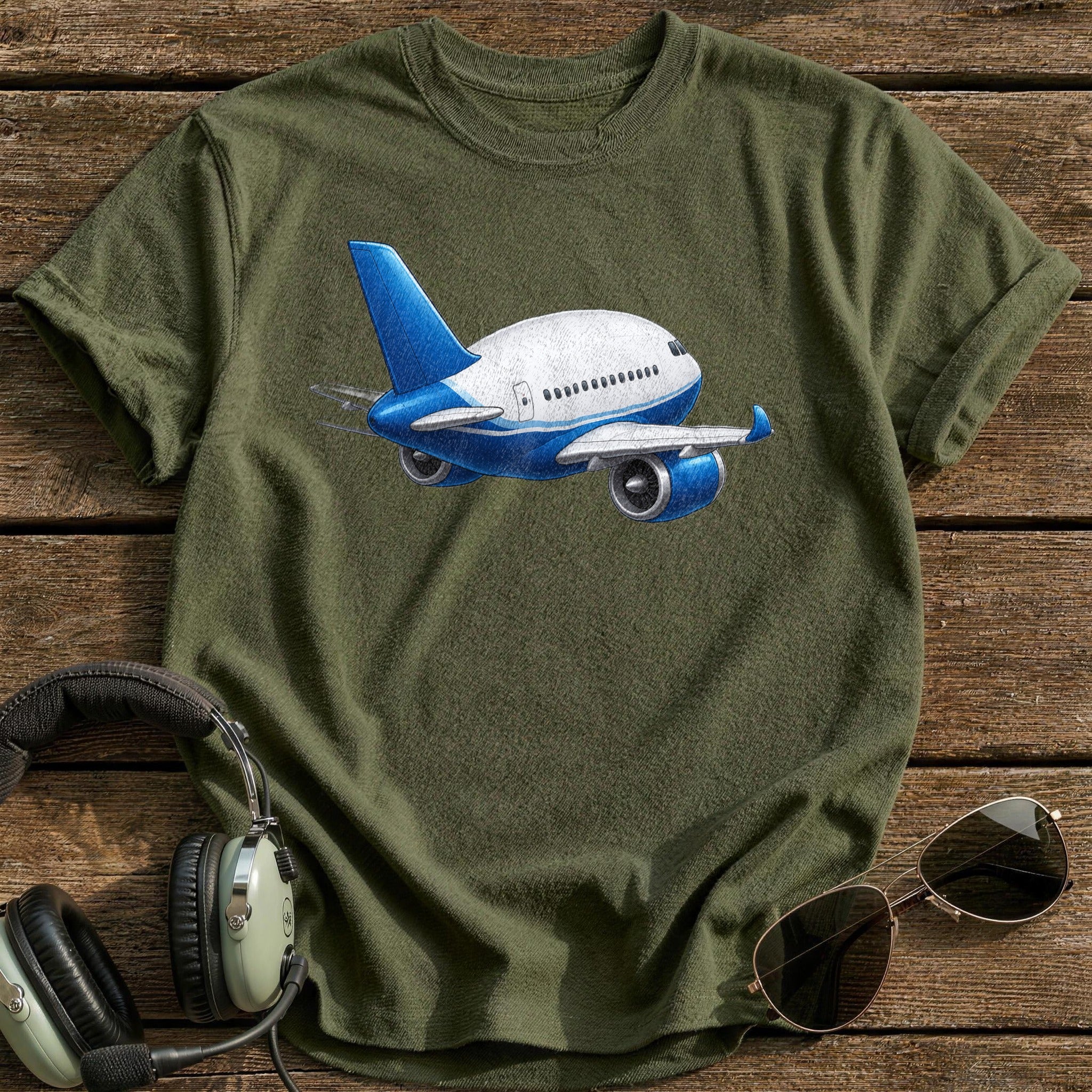 Twin-engine Descent - Military Green