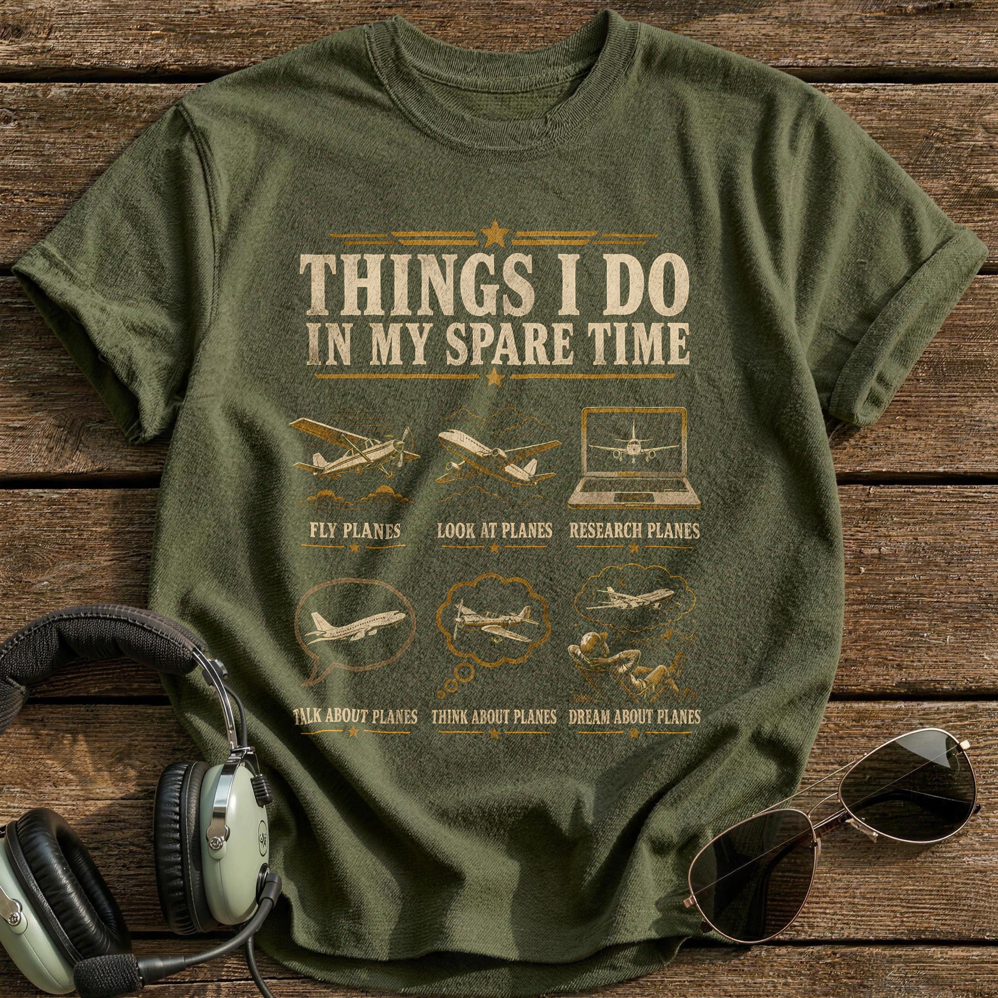 Vintage Emblem 53 - Military Green