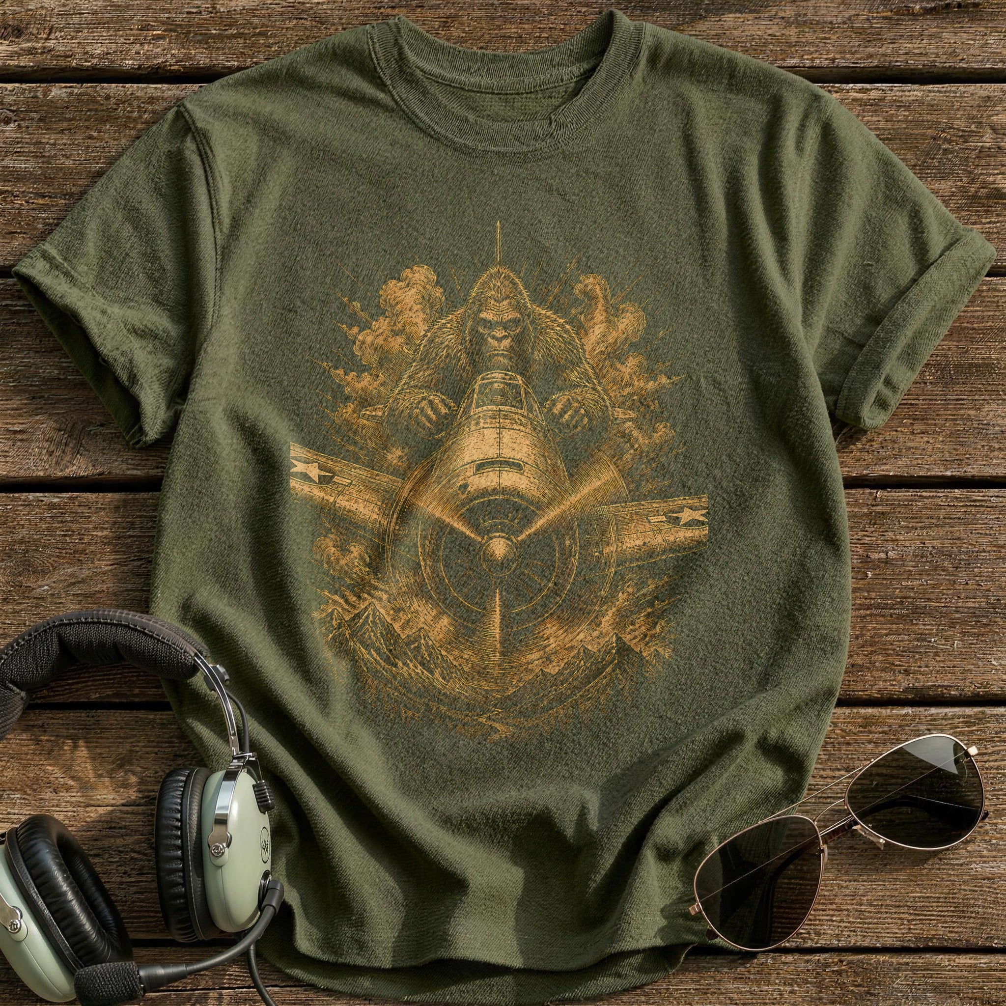Warbird Head On Charging 90 - Military Green