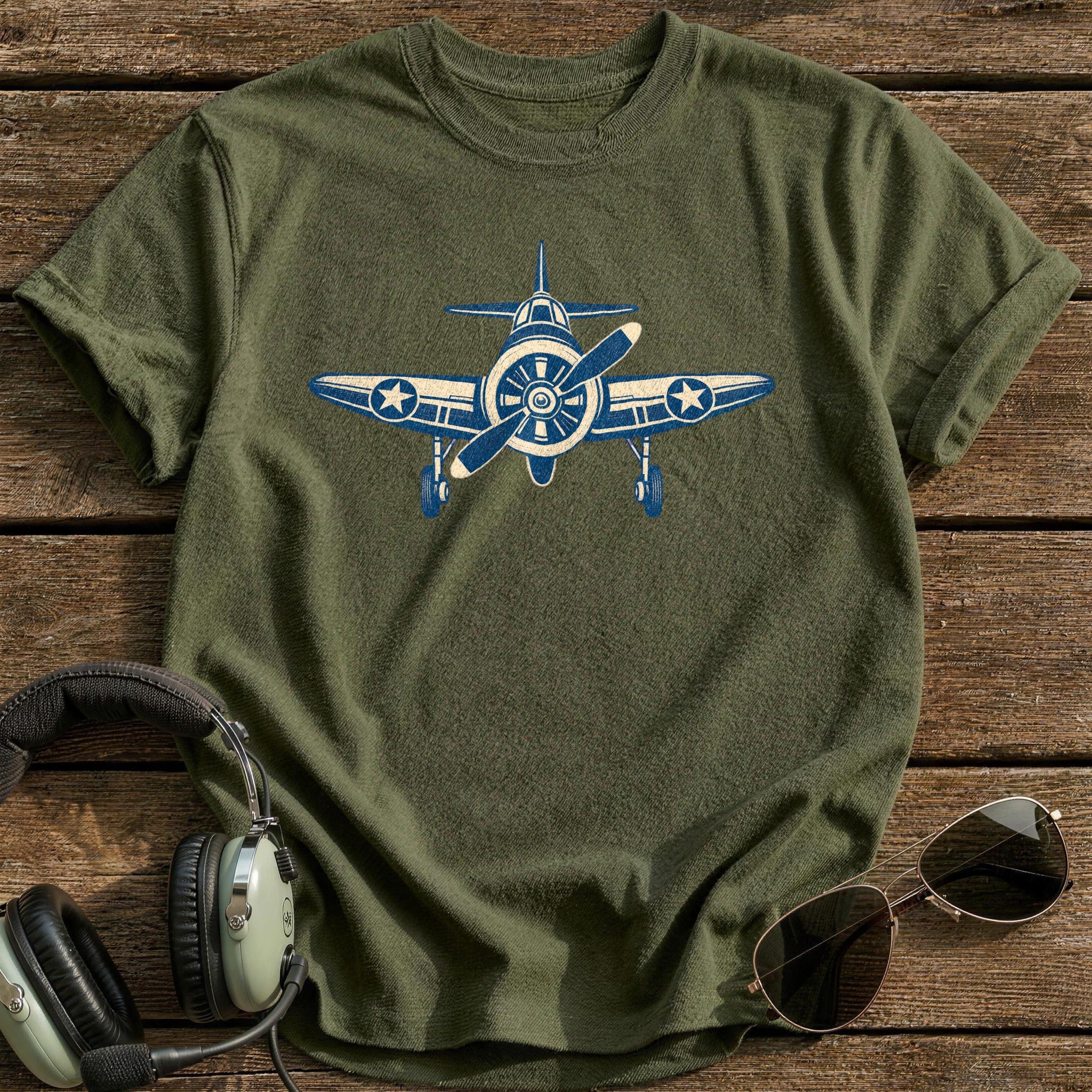Warbird Silhouette - Military Green