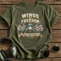 Wings Of Freedom 250 T-Shirt - Military Green