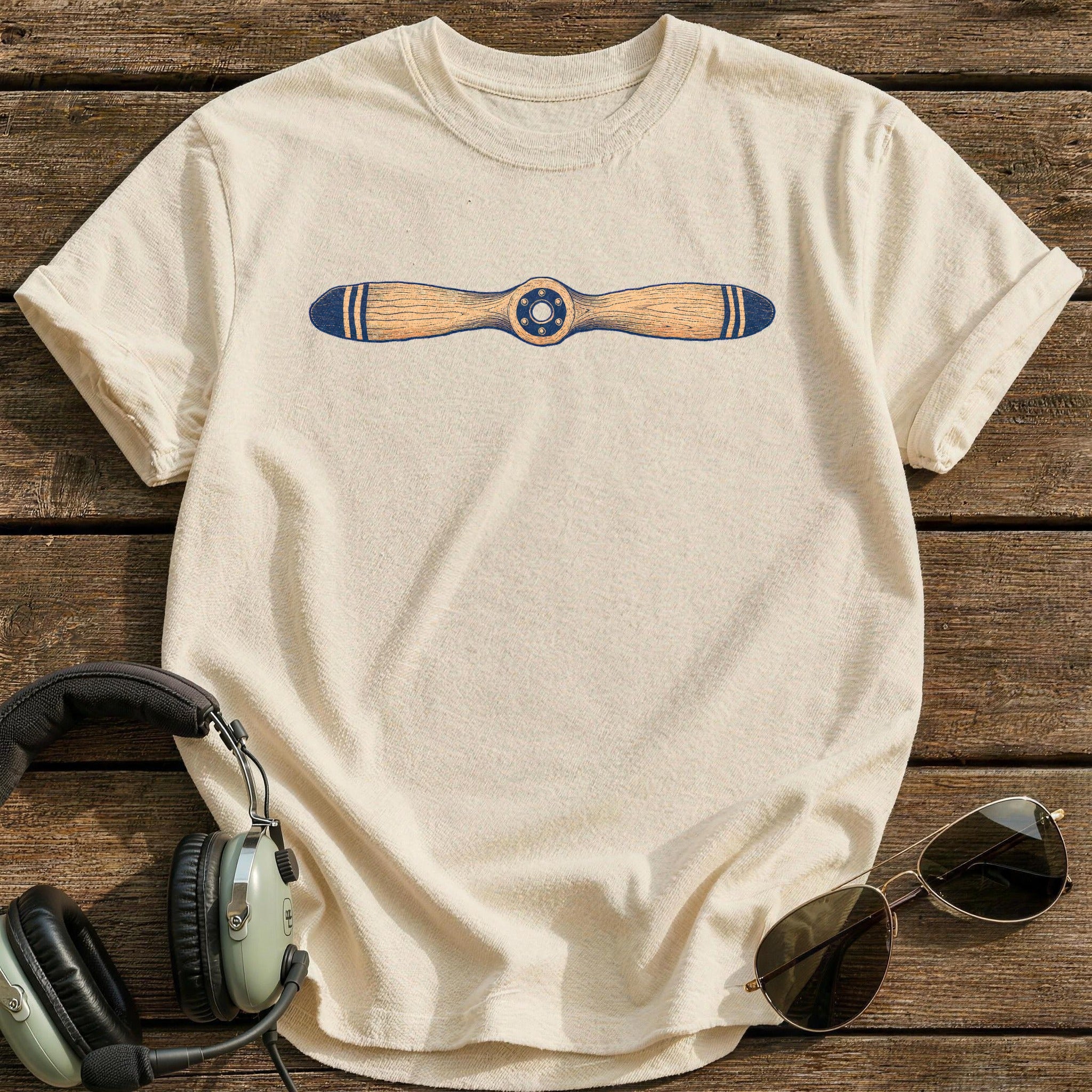 Clear Prop T-Shirt - Natural