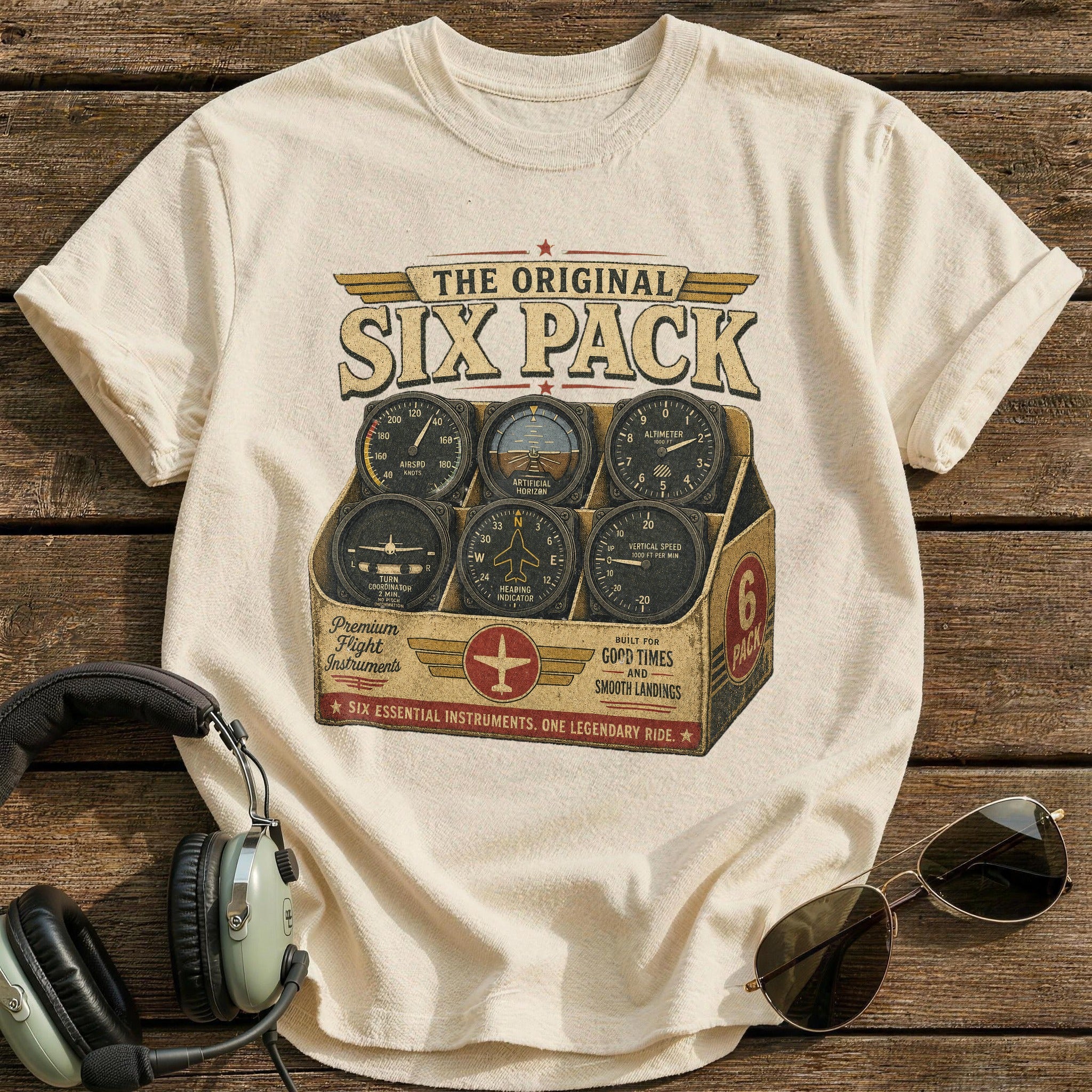 Essential Six T-Shirt - Natural