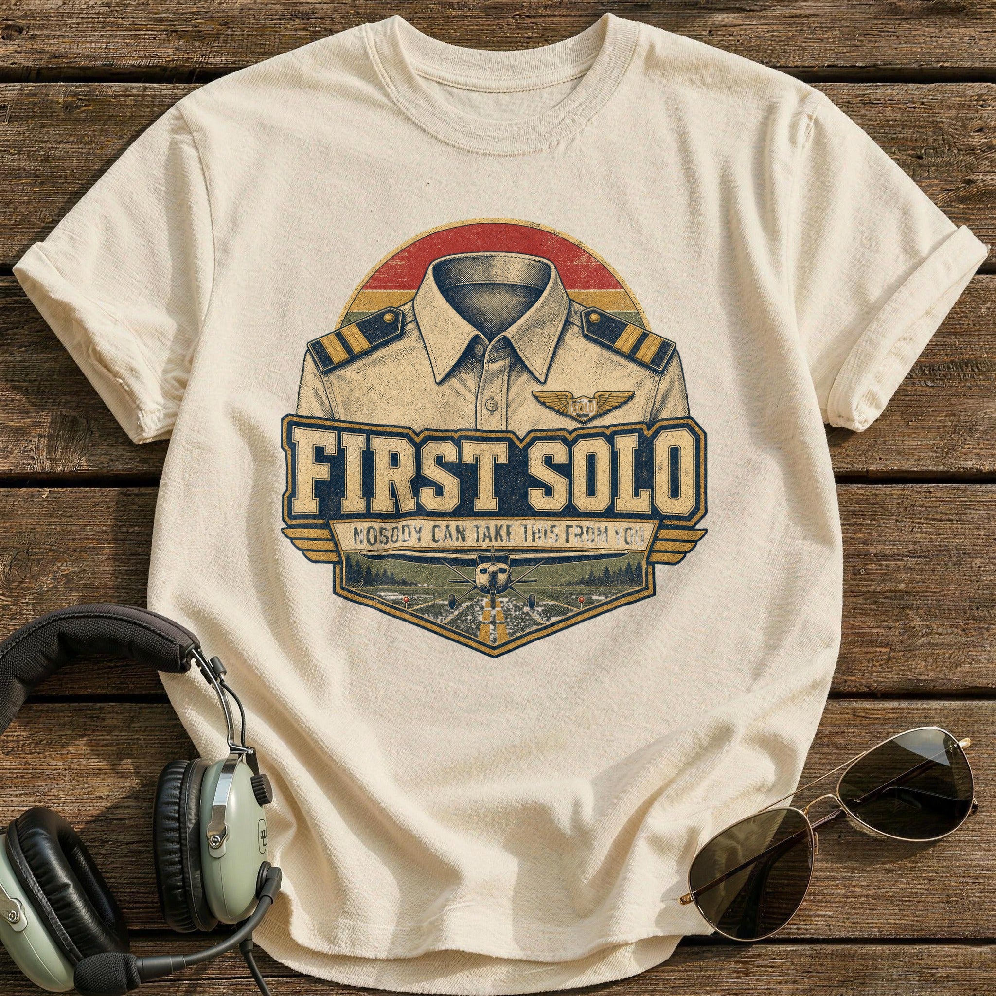 First Solo T-Shirt - Natural