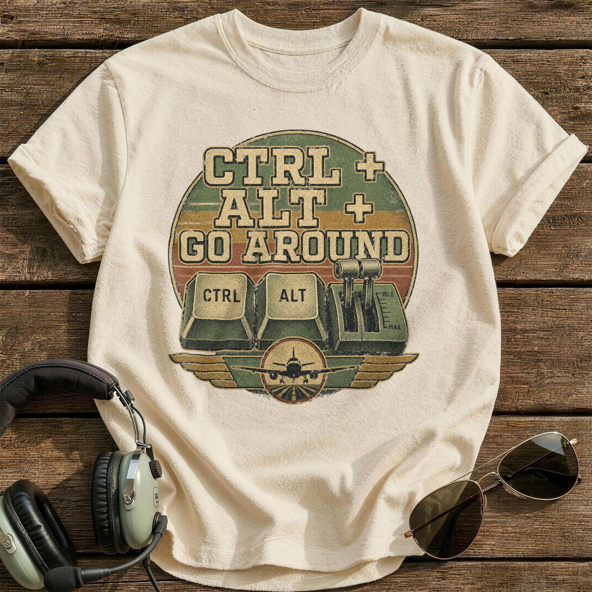 Go Around T-Shirt - Natural