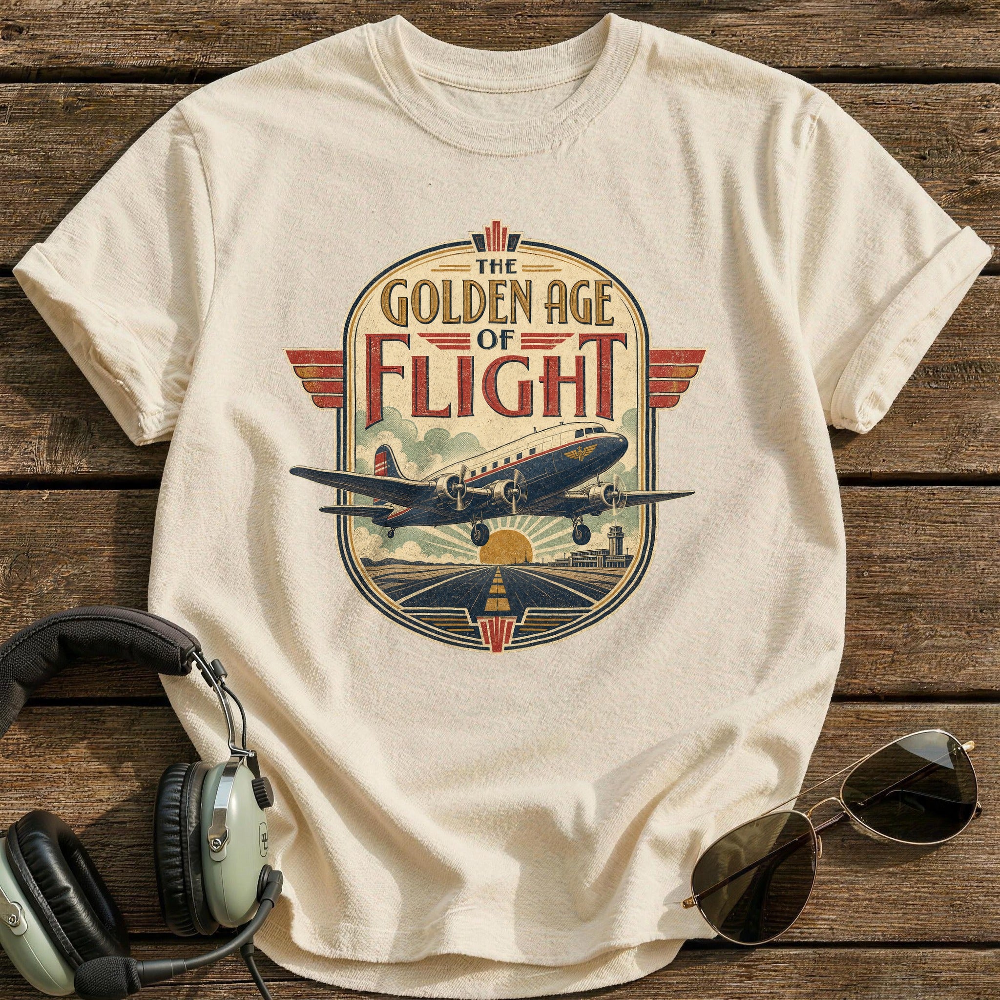 Golden Age Ascent T-Shirt - Natural
